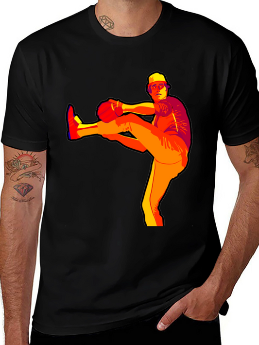 Baseball Pitcher Graphic Tee
