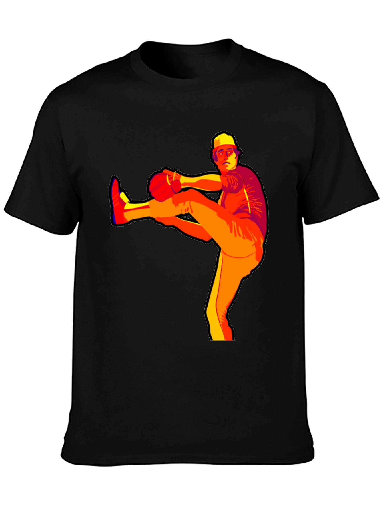 Baseball Pitcher Graphic Tee
