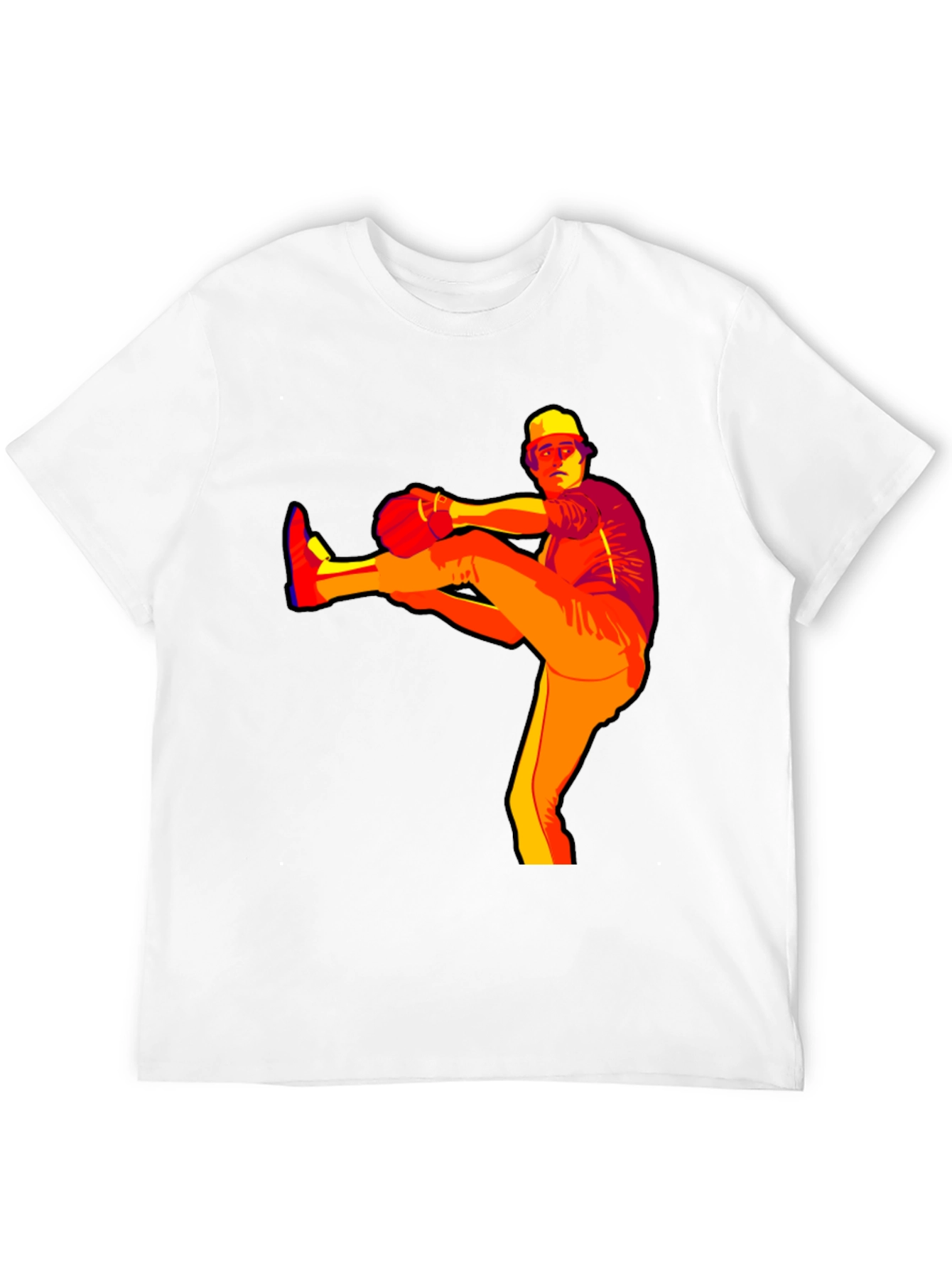 Baseball Pitcher Graphic Tee