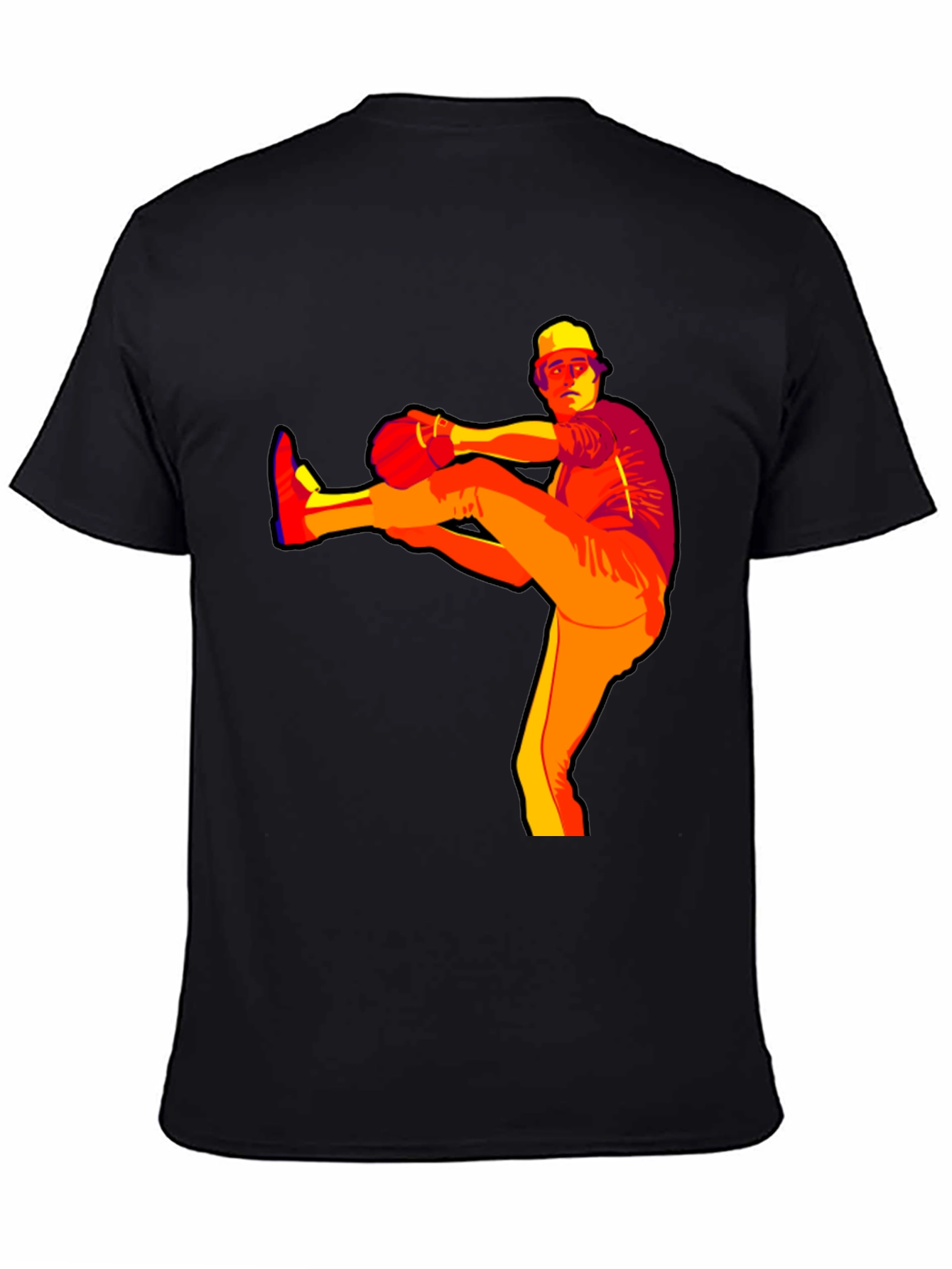 Baseball Pitcher Graphic Tee