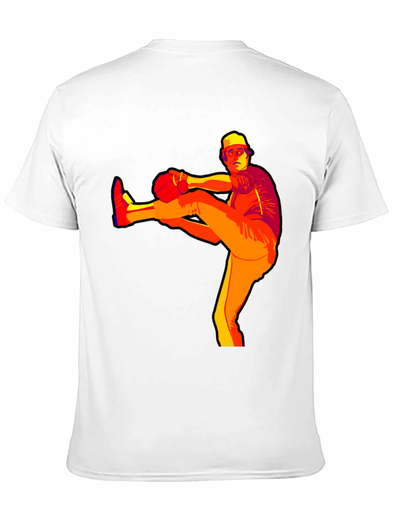 Baseball Pitcher Graphic Tee