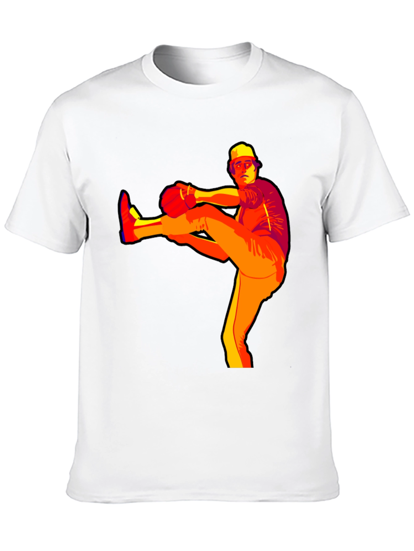 Baseball Pitcher Graphic Tee