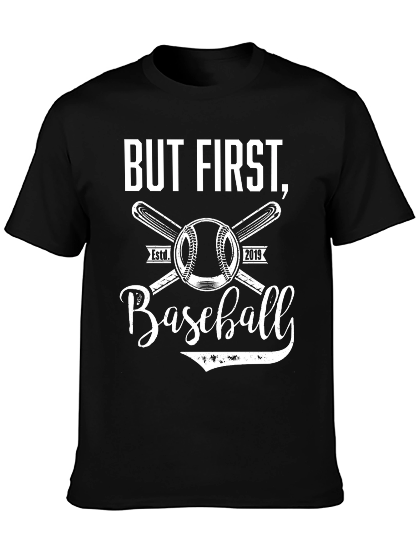 But First Baseball Graphic Tee