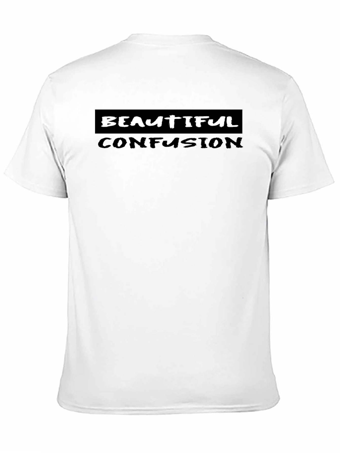 Beautiful Confusion Graphic Tee - Black