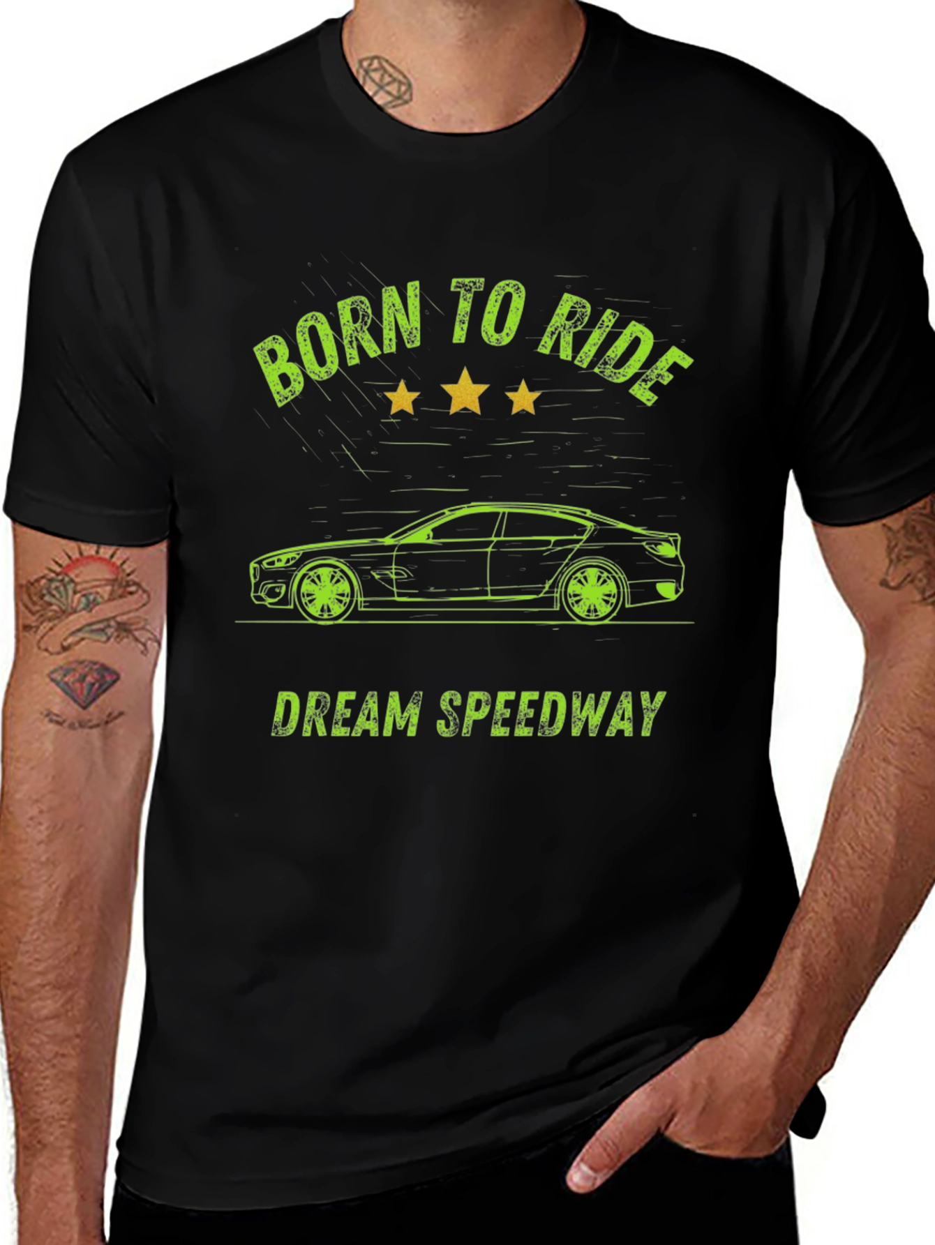 Born to Ride Speedway T-Shirt