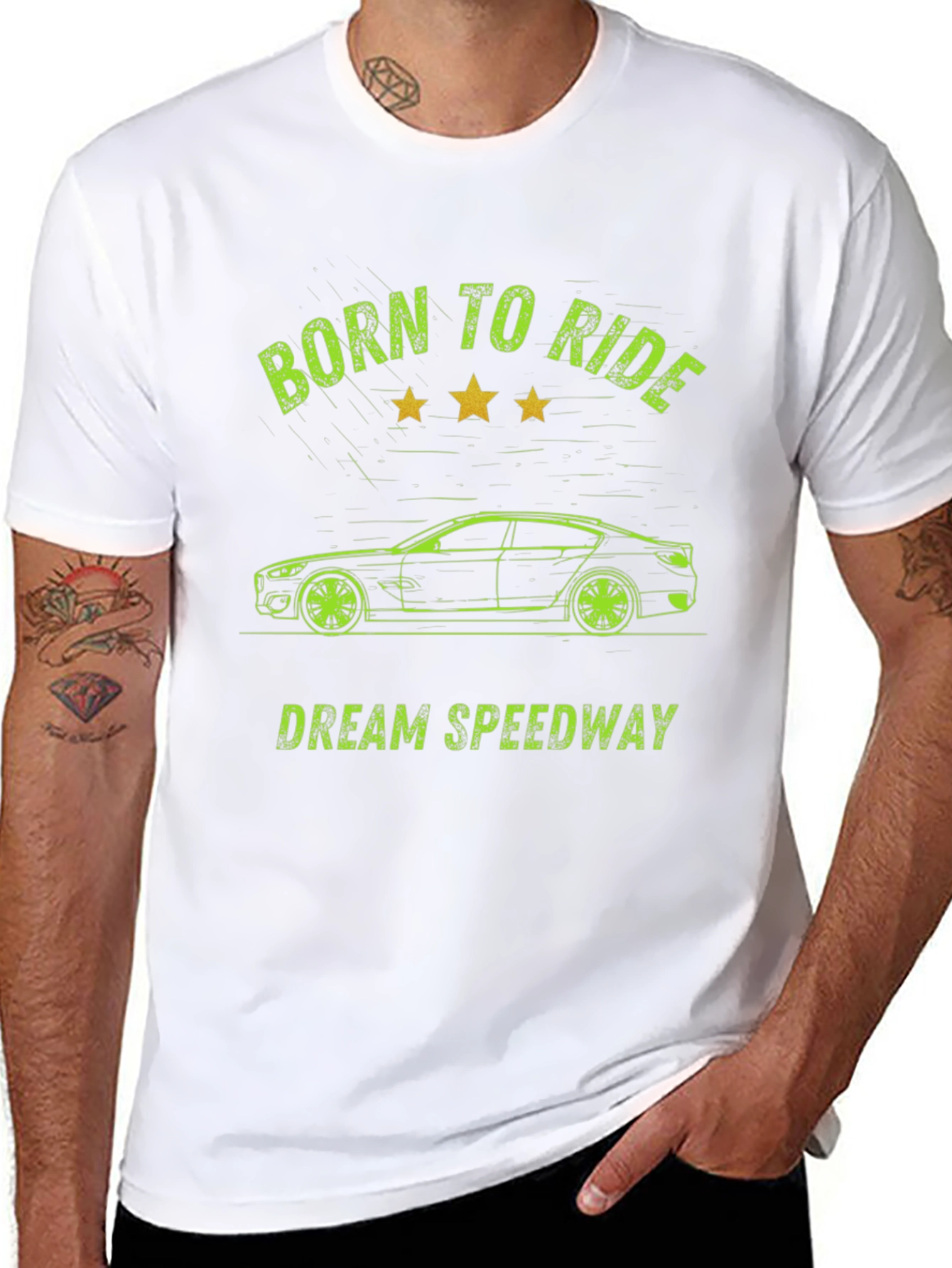 Born to Ride Speedway T-Shirt