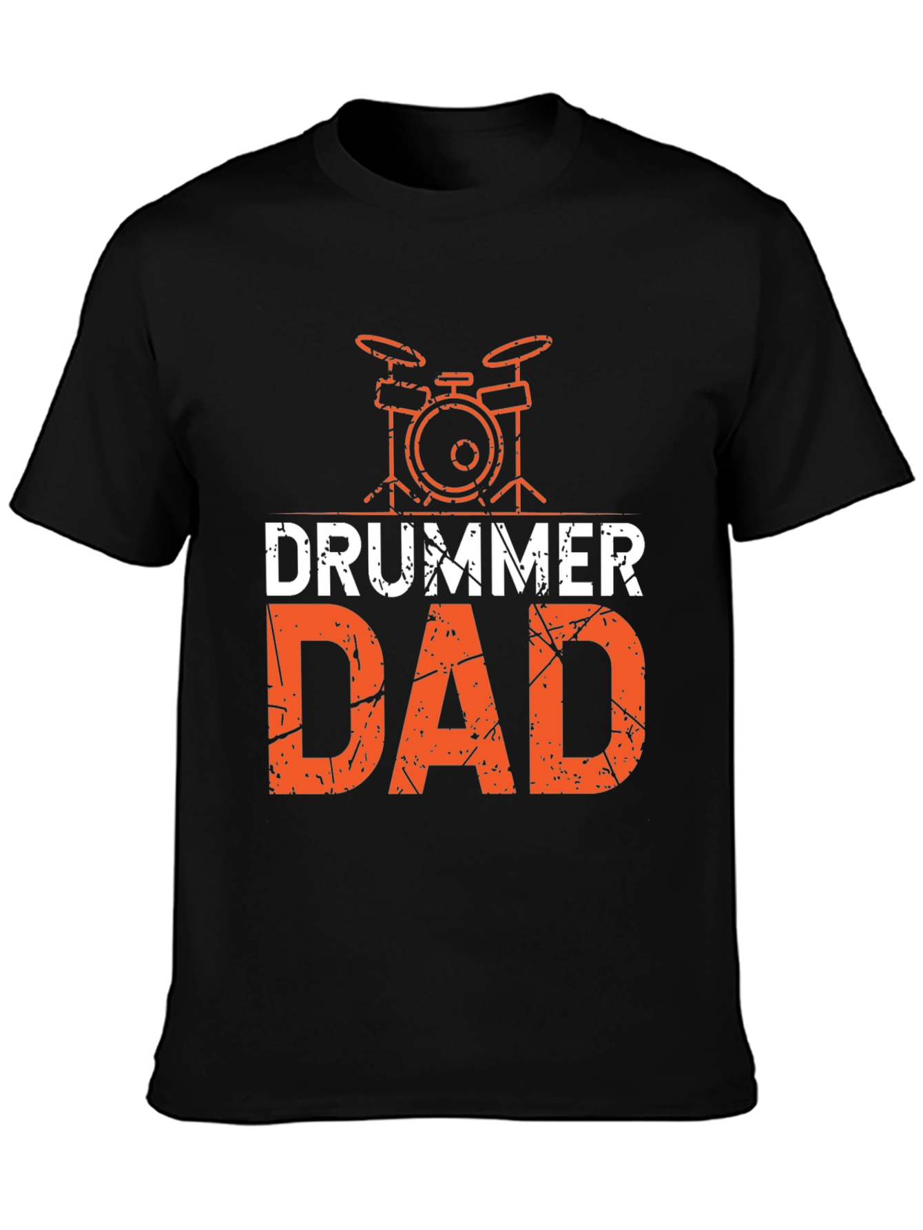 Drummer Dad Graphic T-Shirt