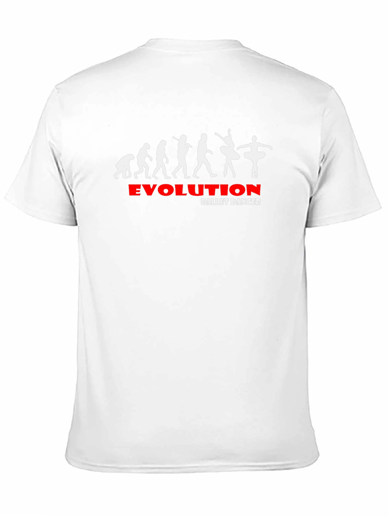 Evolution of Ballet Dancer T-Shirt - Black Cotton Tee