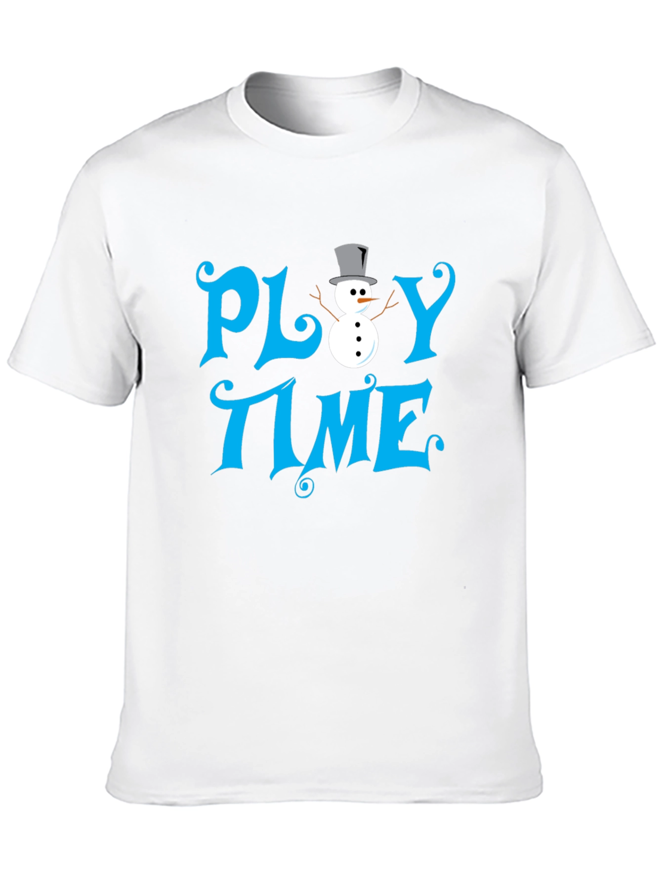 Playtime Snowman Graphic T-Shirt