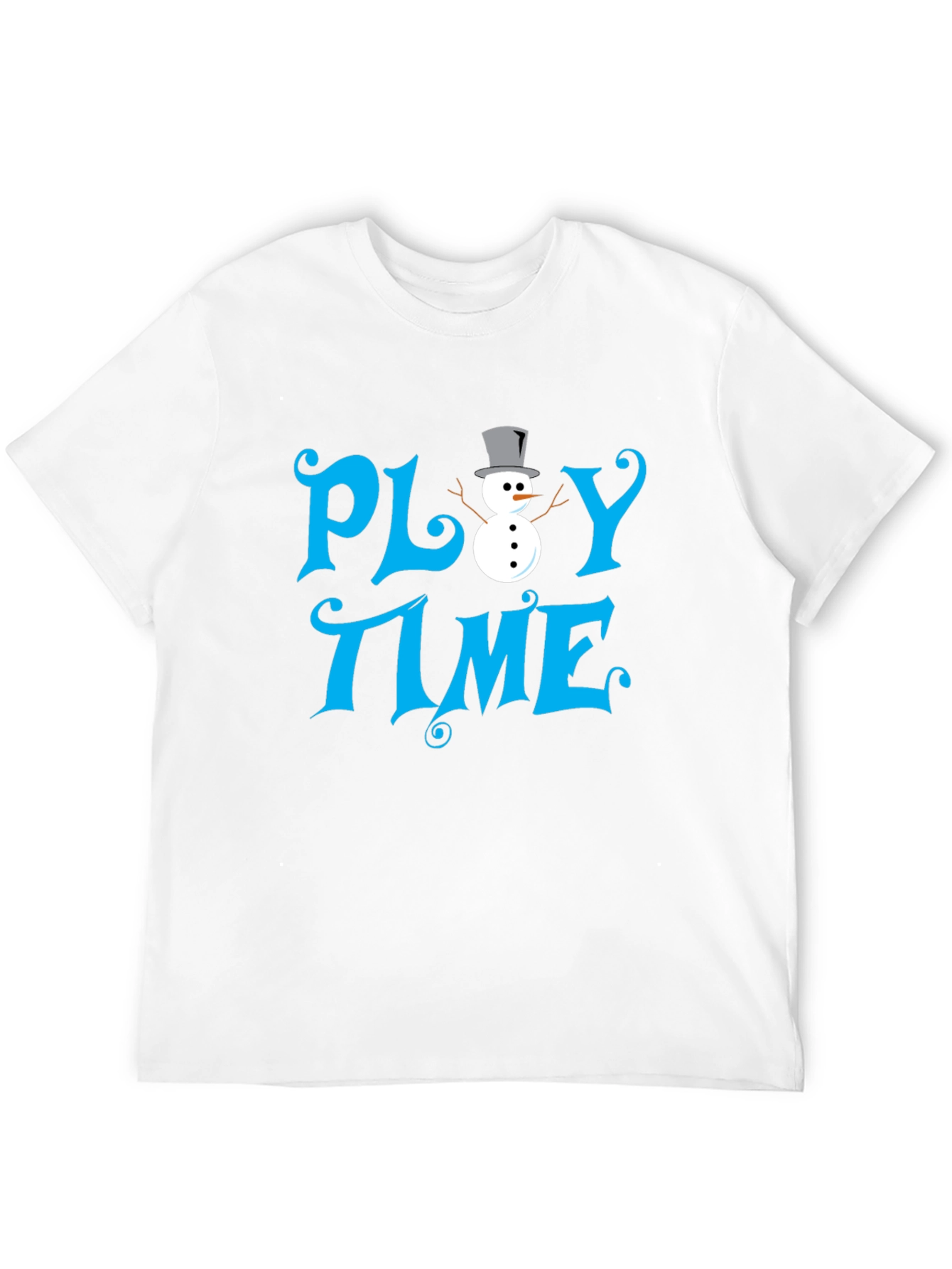 Playtime Snowman Graphic T-Shirt