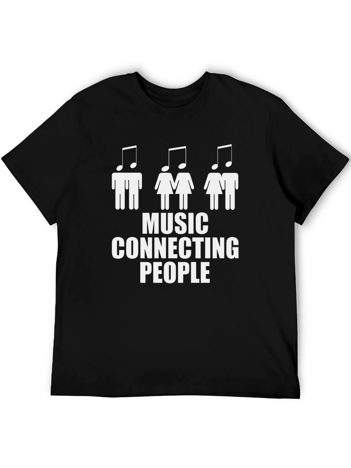 Music Connecting People Graphic T-Shirt