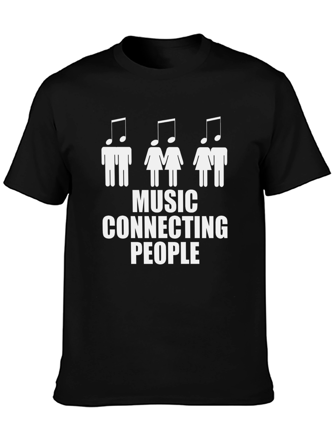Music Connecting People Graphic T-Shirt