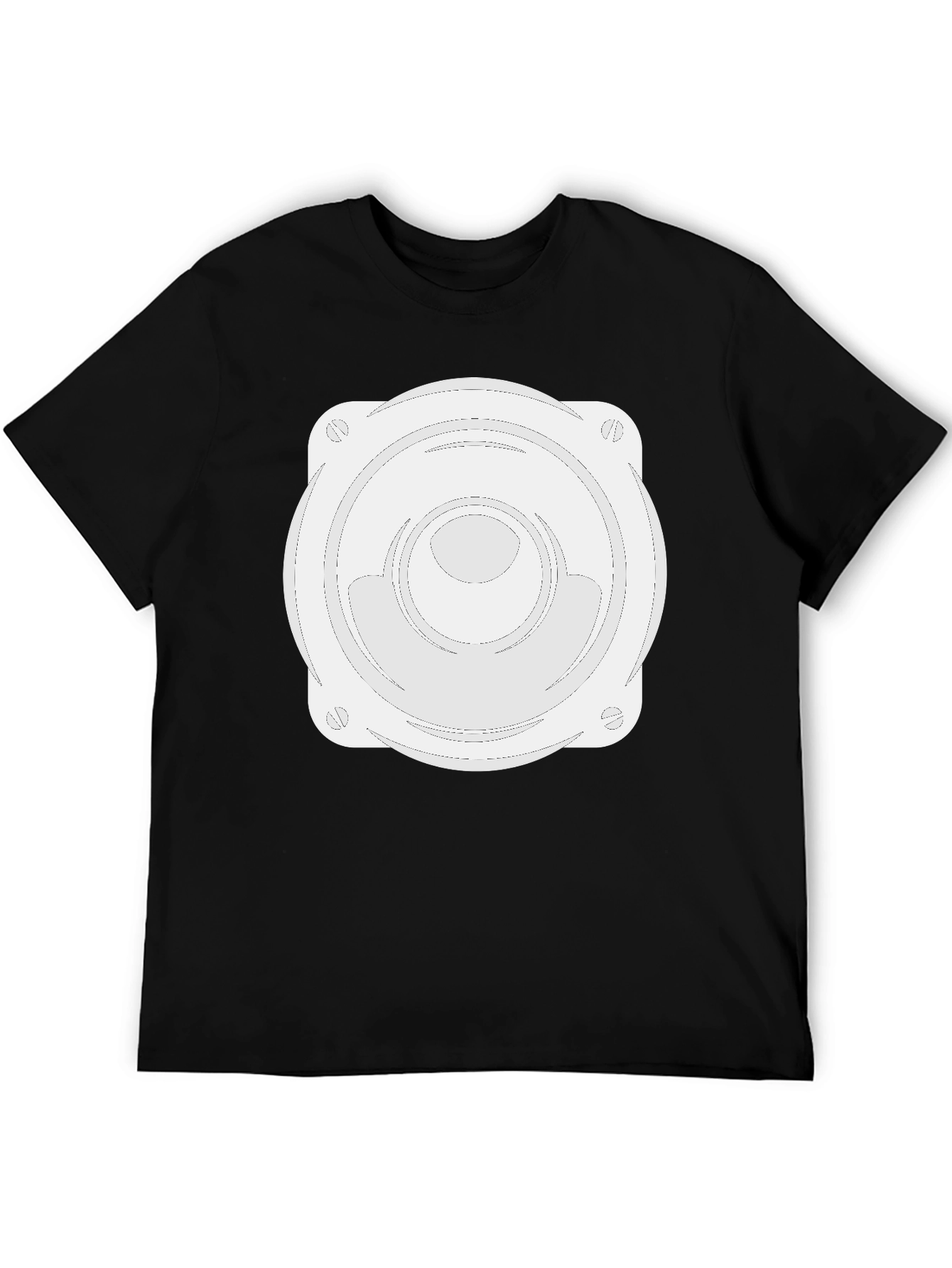 Speaker Graphic Black T-Shirt