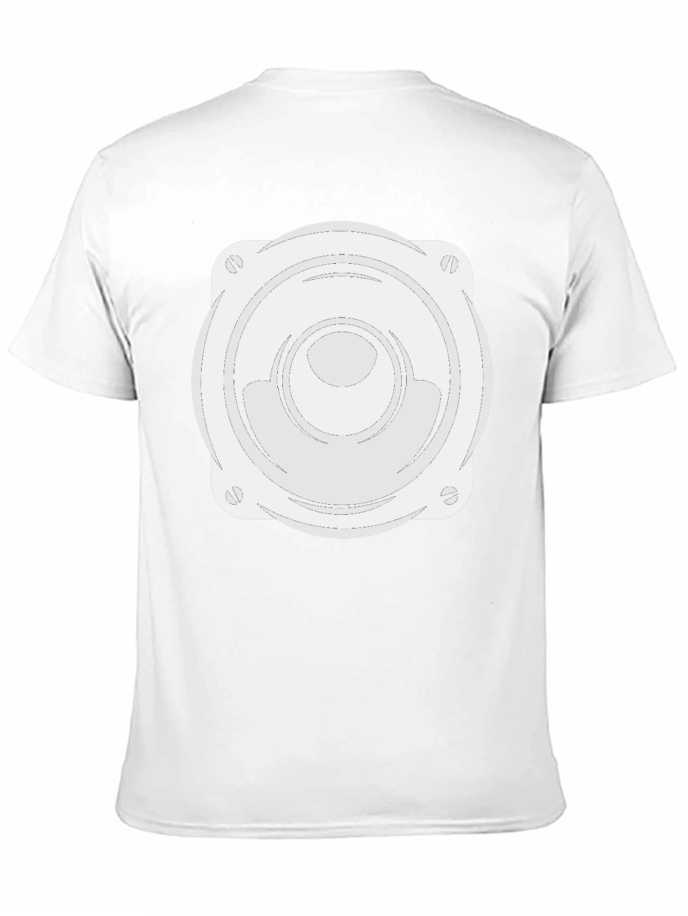 Speaker Graphic Black T-Shirt