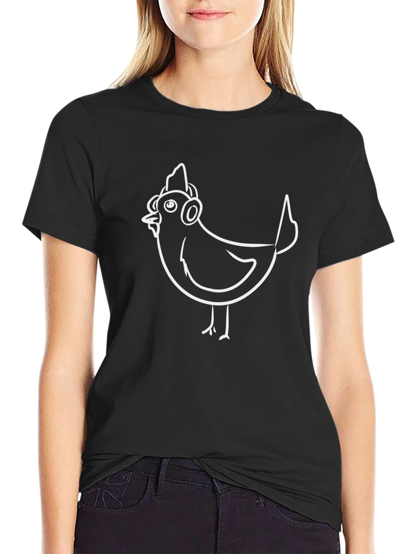 Cool Chicken Graphic Tee - Quirky & Comfy