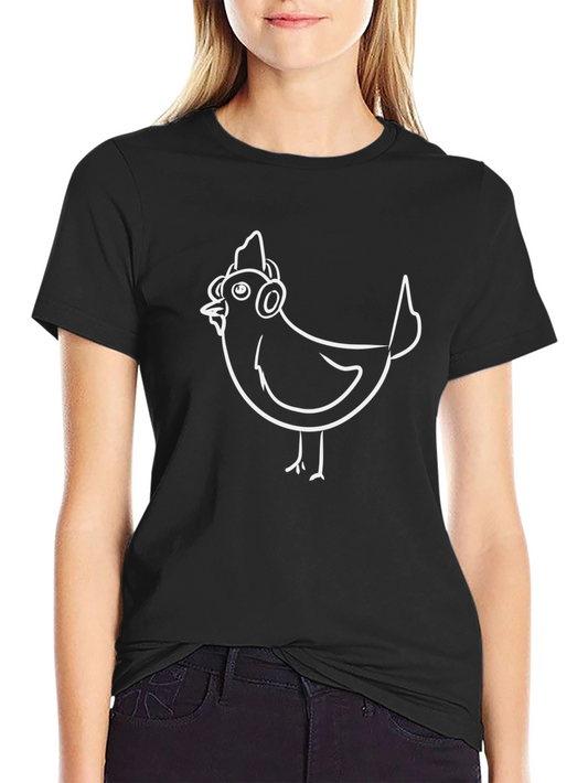 Cool Chicken Graphic Tee - Quirky & Comfy
