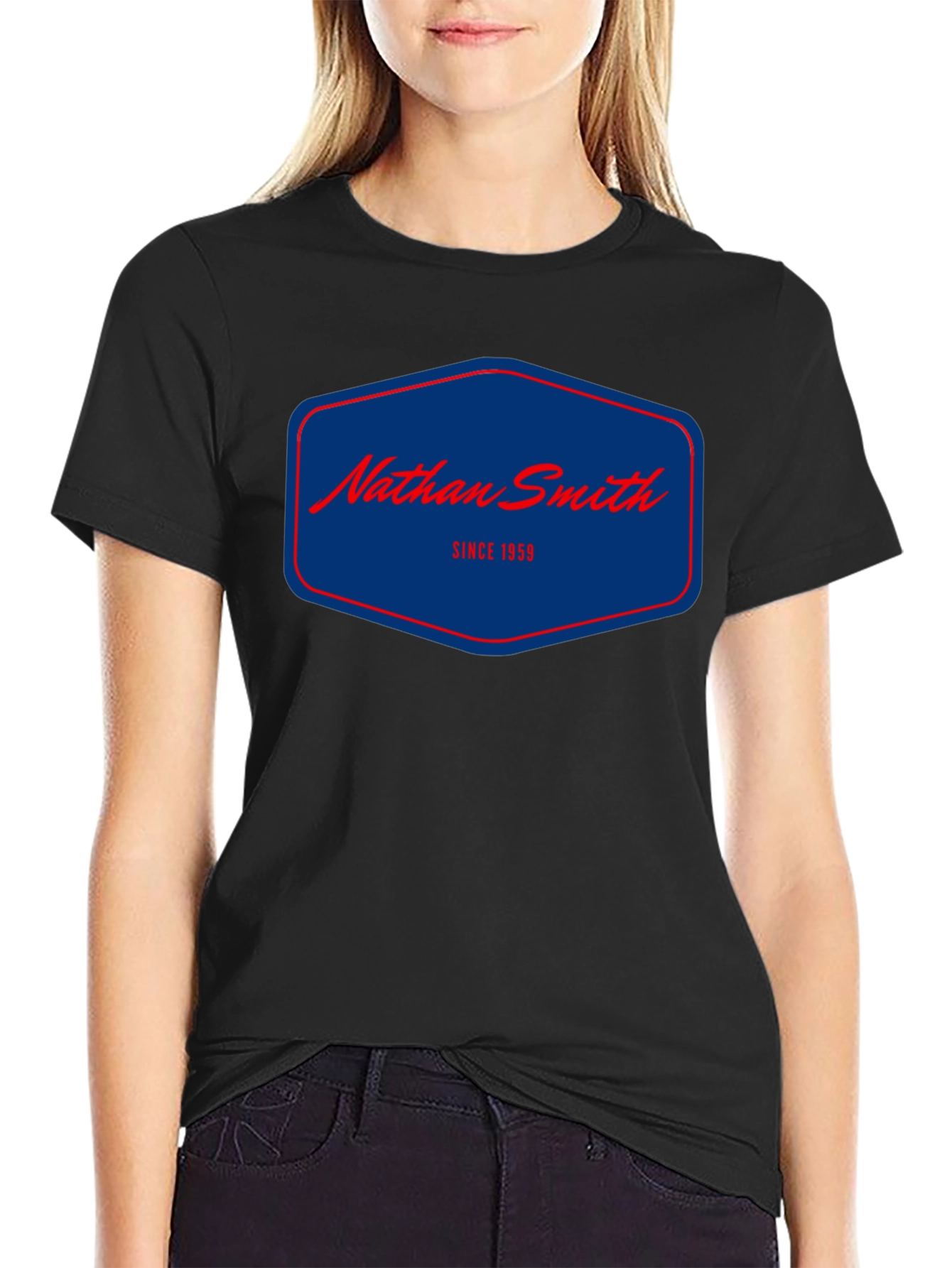 Nathan Smith Since 1959 Black T-Shirt