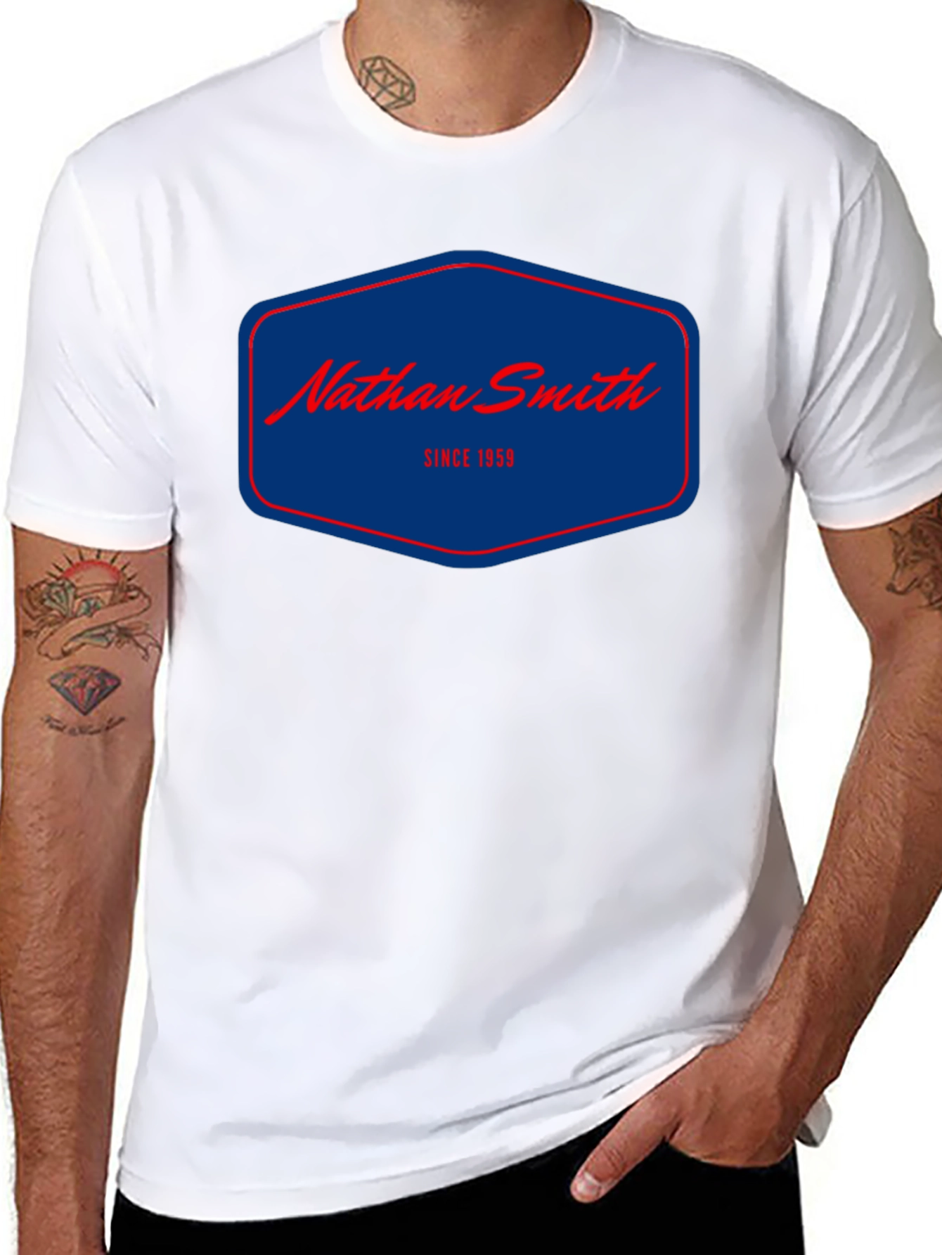 Nathan Smith Since 1959 Black T-Shirt