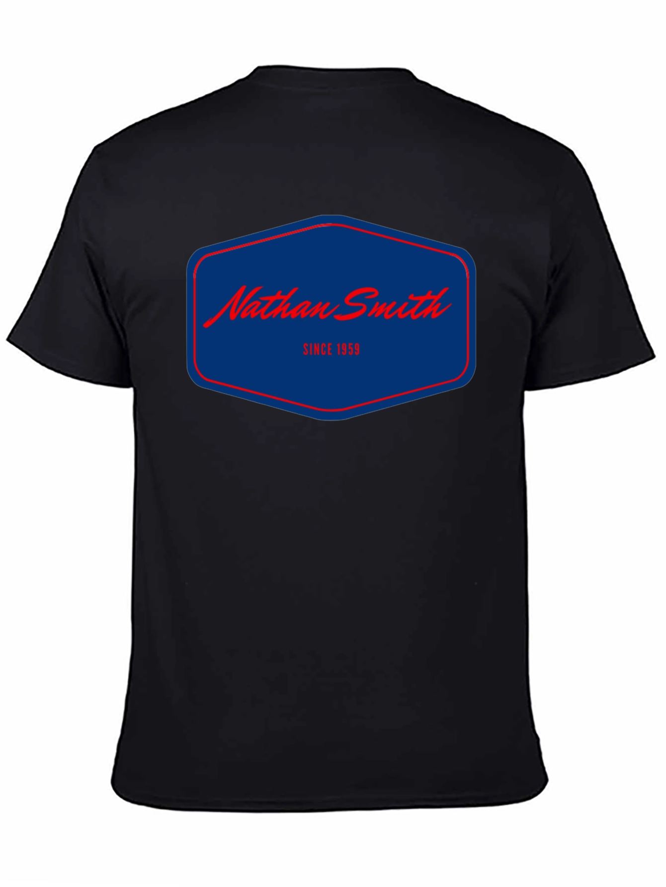 Nathan Smith Since 1959 Black T-Shirt