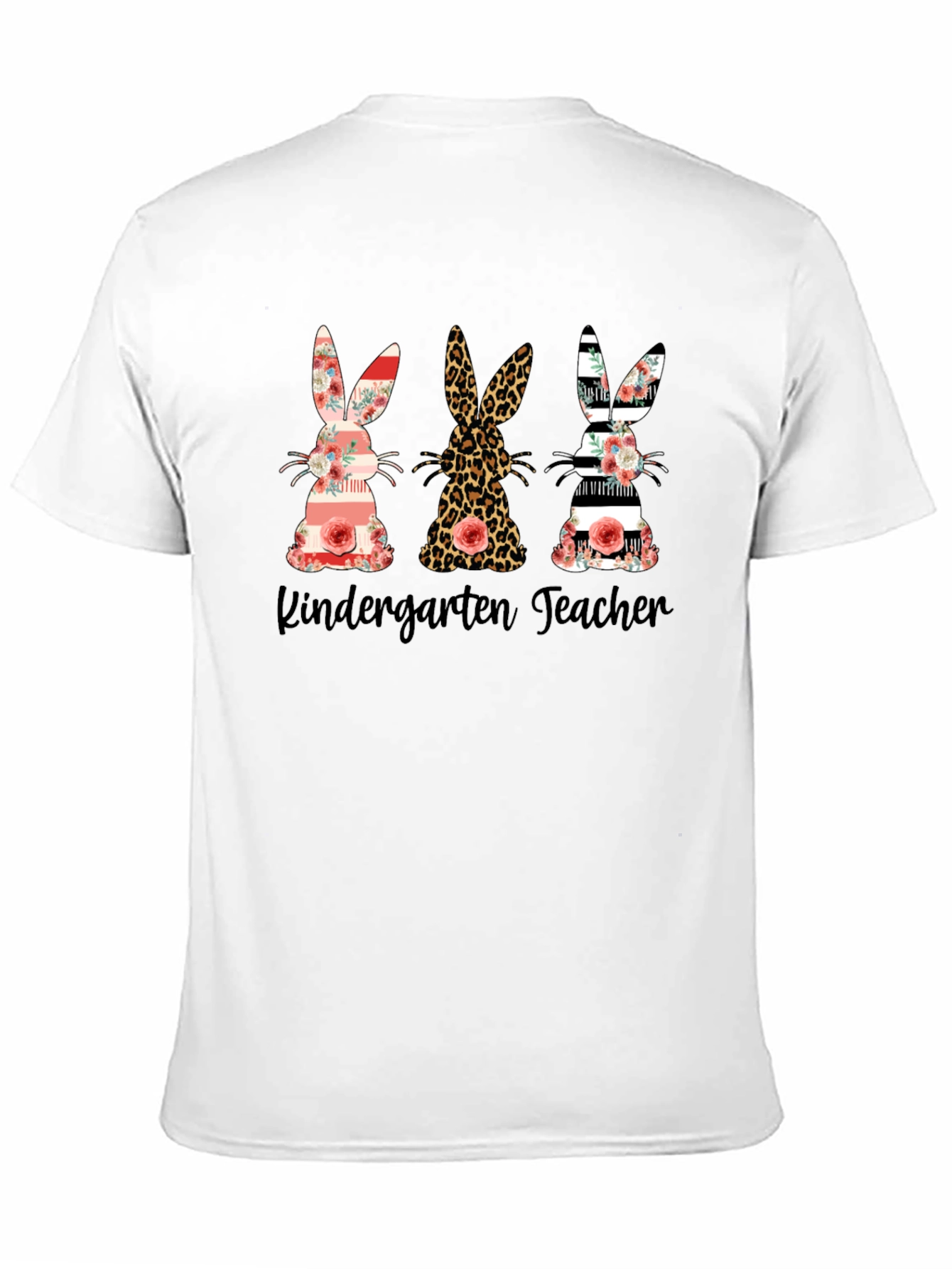 Kindergarten Teacher Easter Bunny T-Shirt