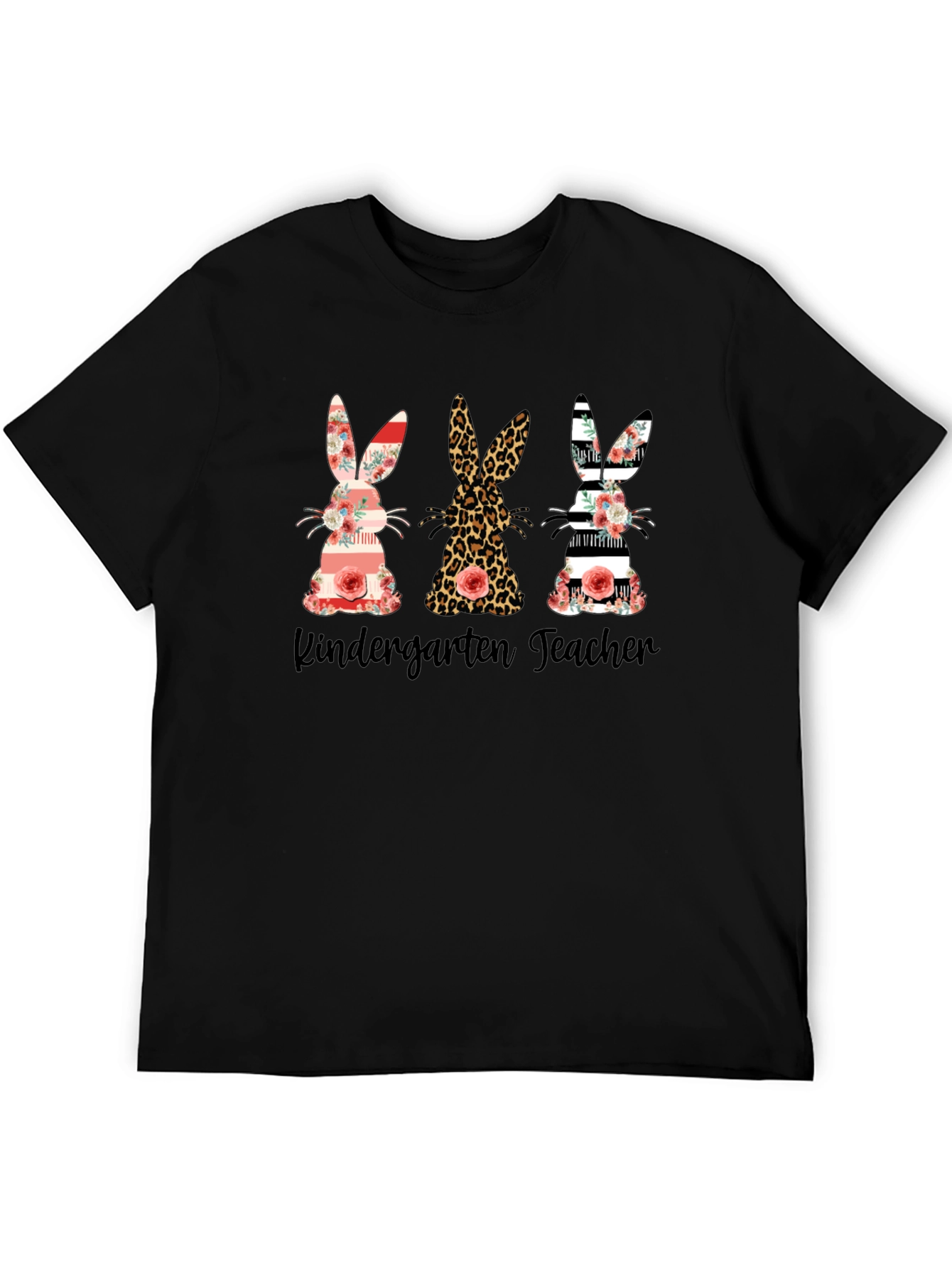 Kindergarten Teacher Easter Bunny T-Shirt