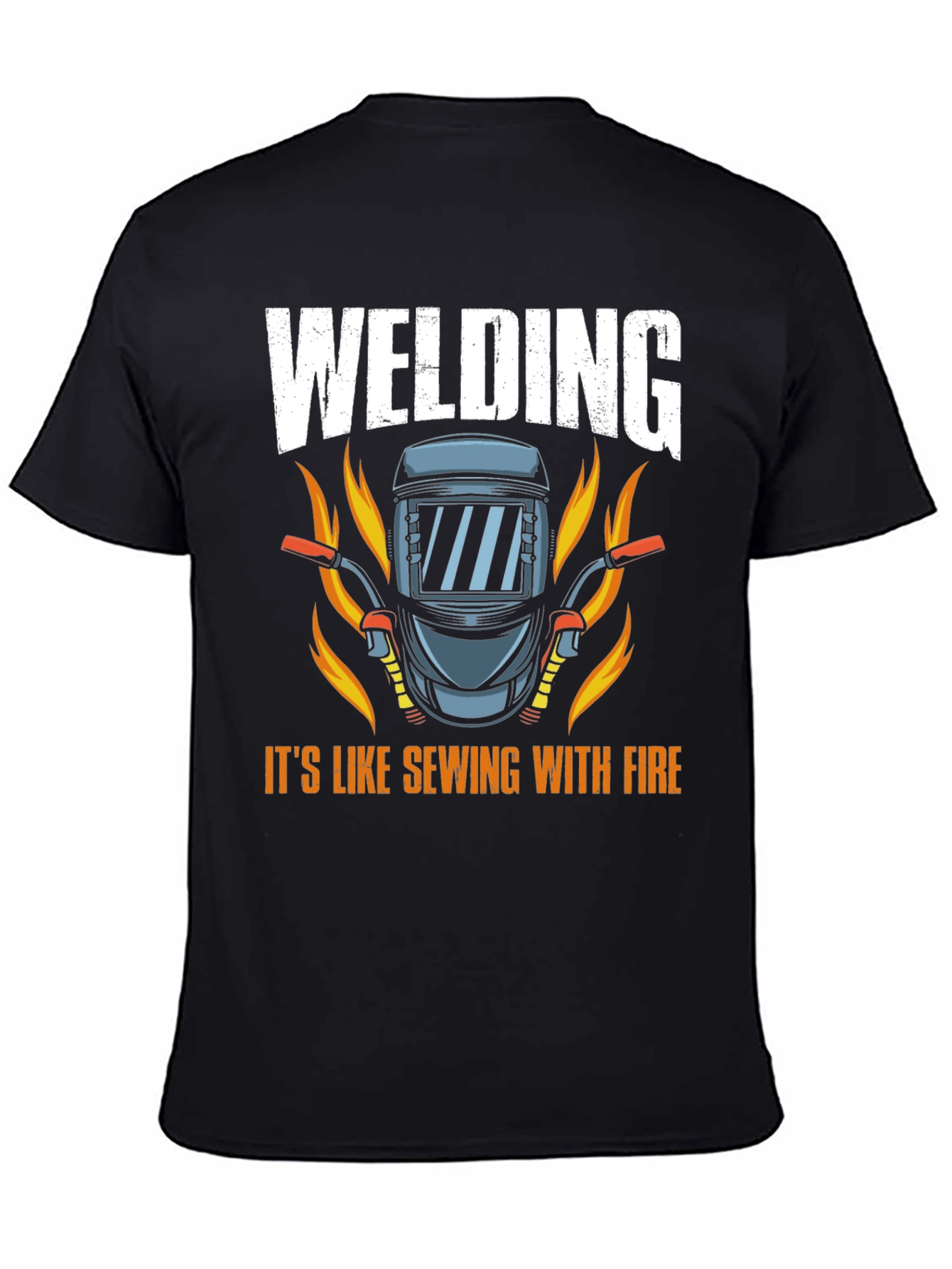 Welding Fire Graphic T-Shirt