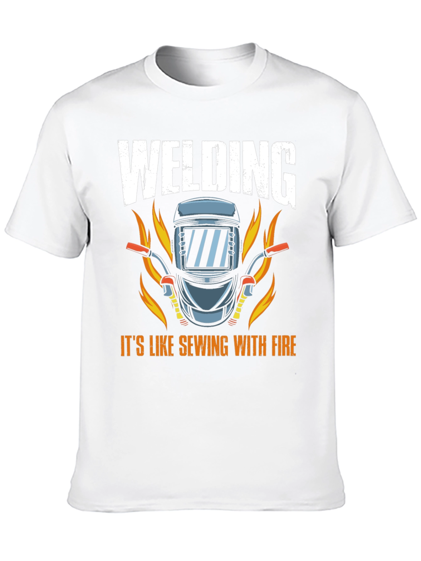Welding Fire Graphic T-Shirt