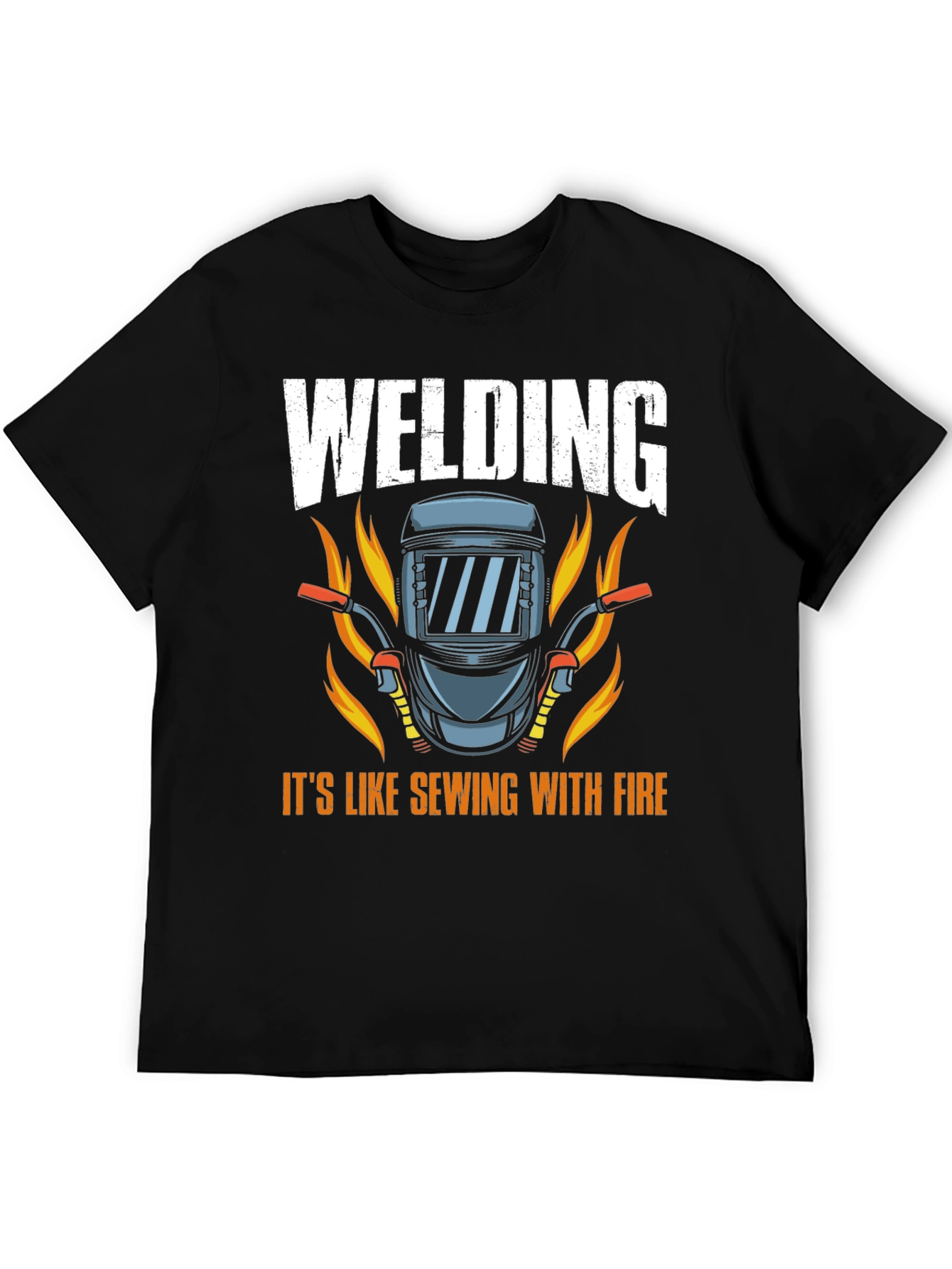 Welding Fire Graphic T-Shirt