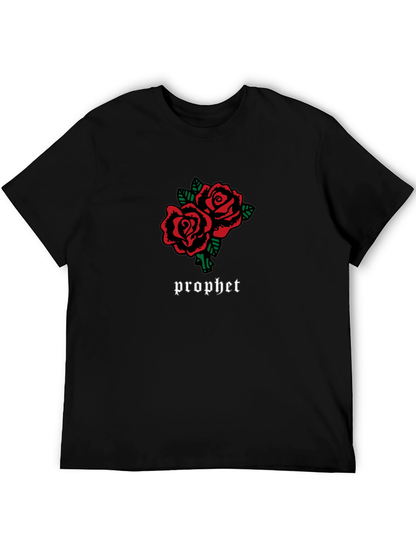 Prophet Rose Graphic Black T-Shirt