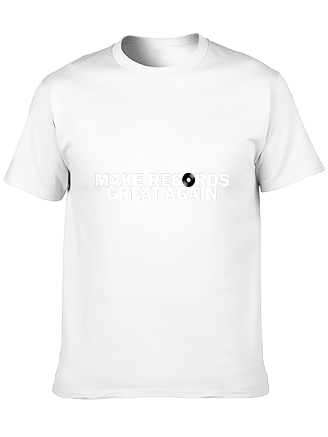 Make Records Great Again Black T-Shirt