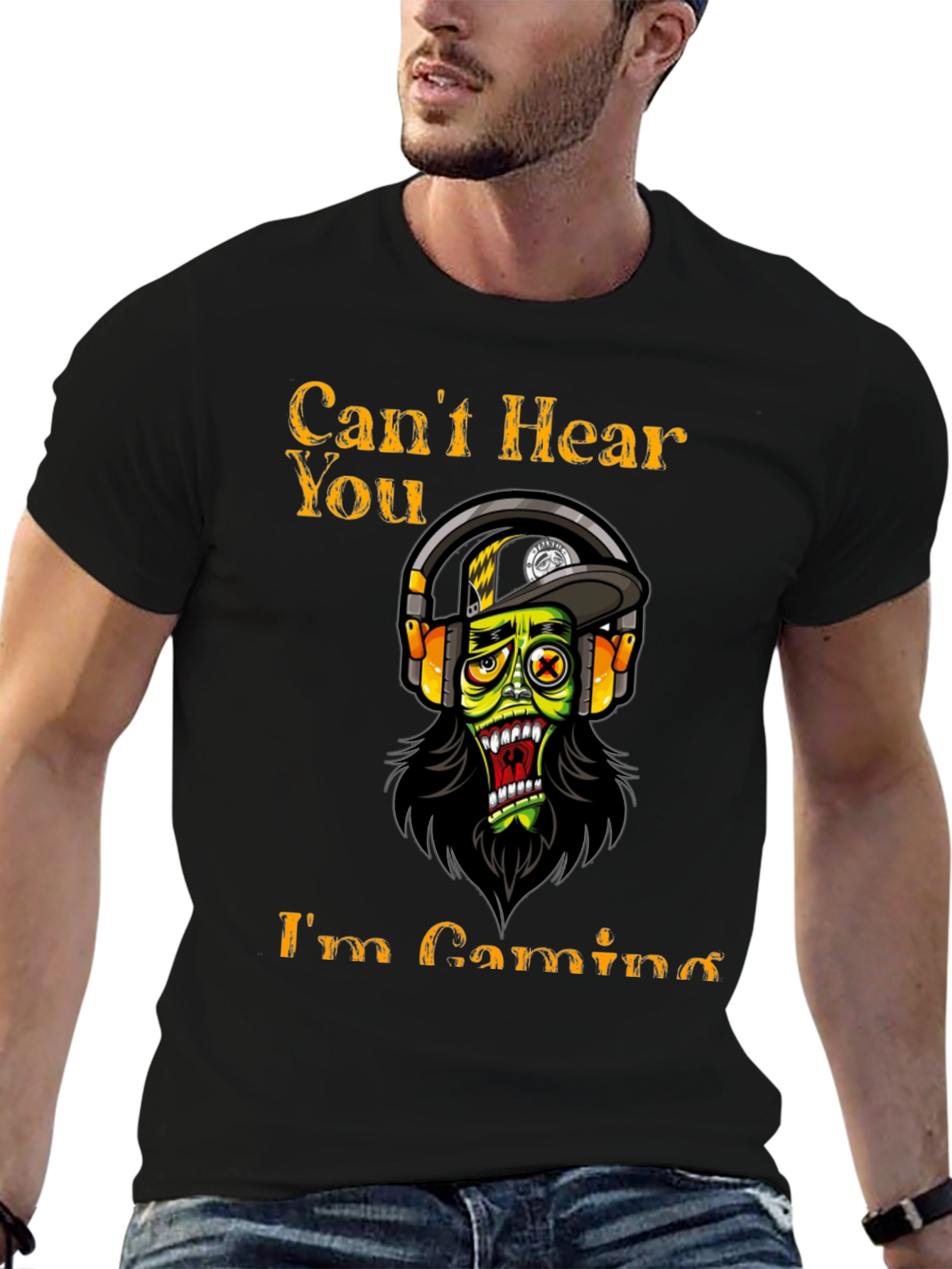 Gamer T-Shirt: Cant Hear You Im Gaming