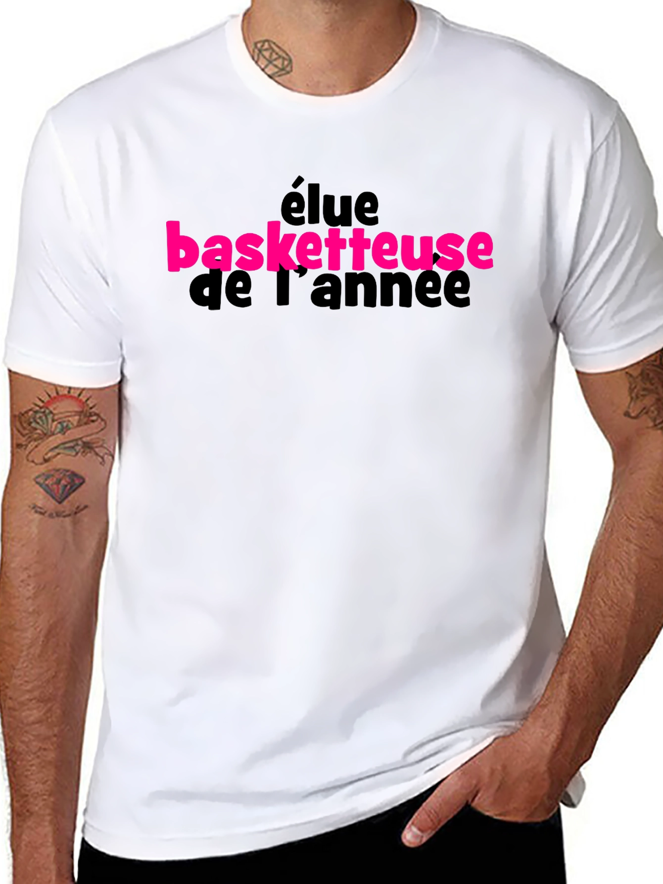 Élue Basketteuse de lannée T-shirt