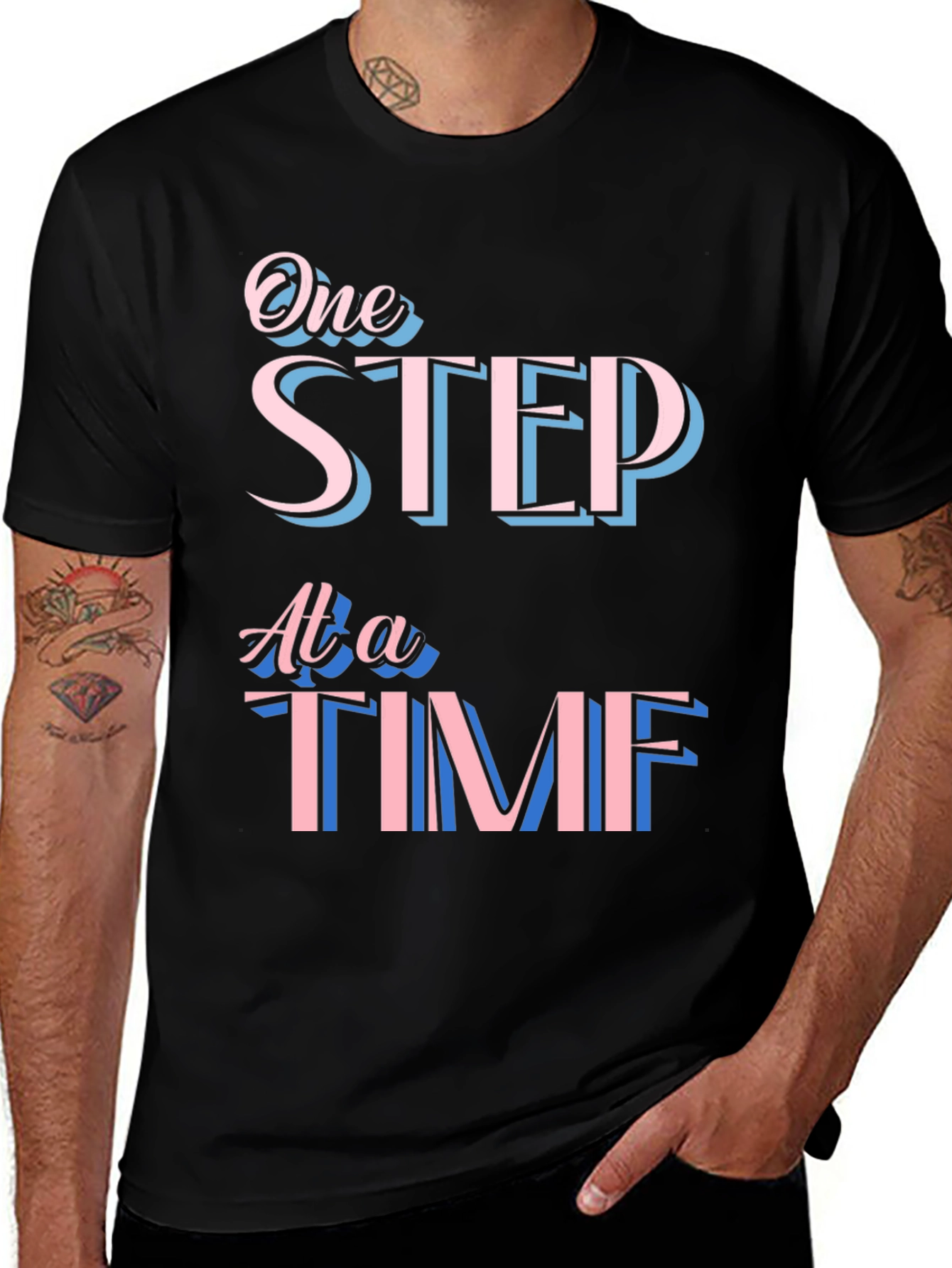 One Step At A Time Graphic Tee