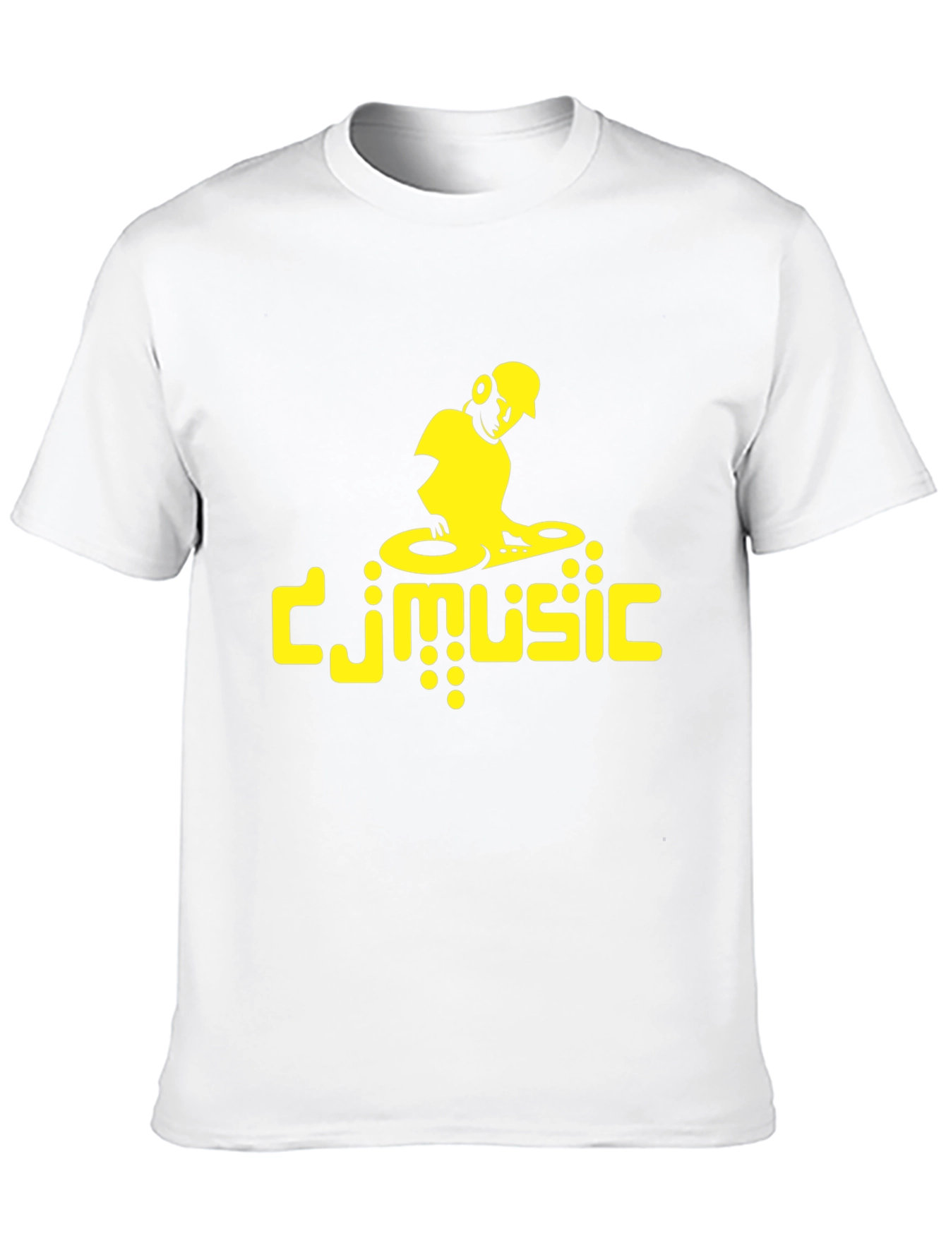 DJ Music Graphic Tee - Black