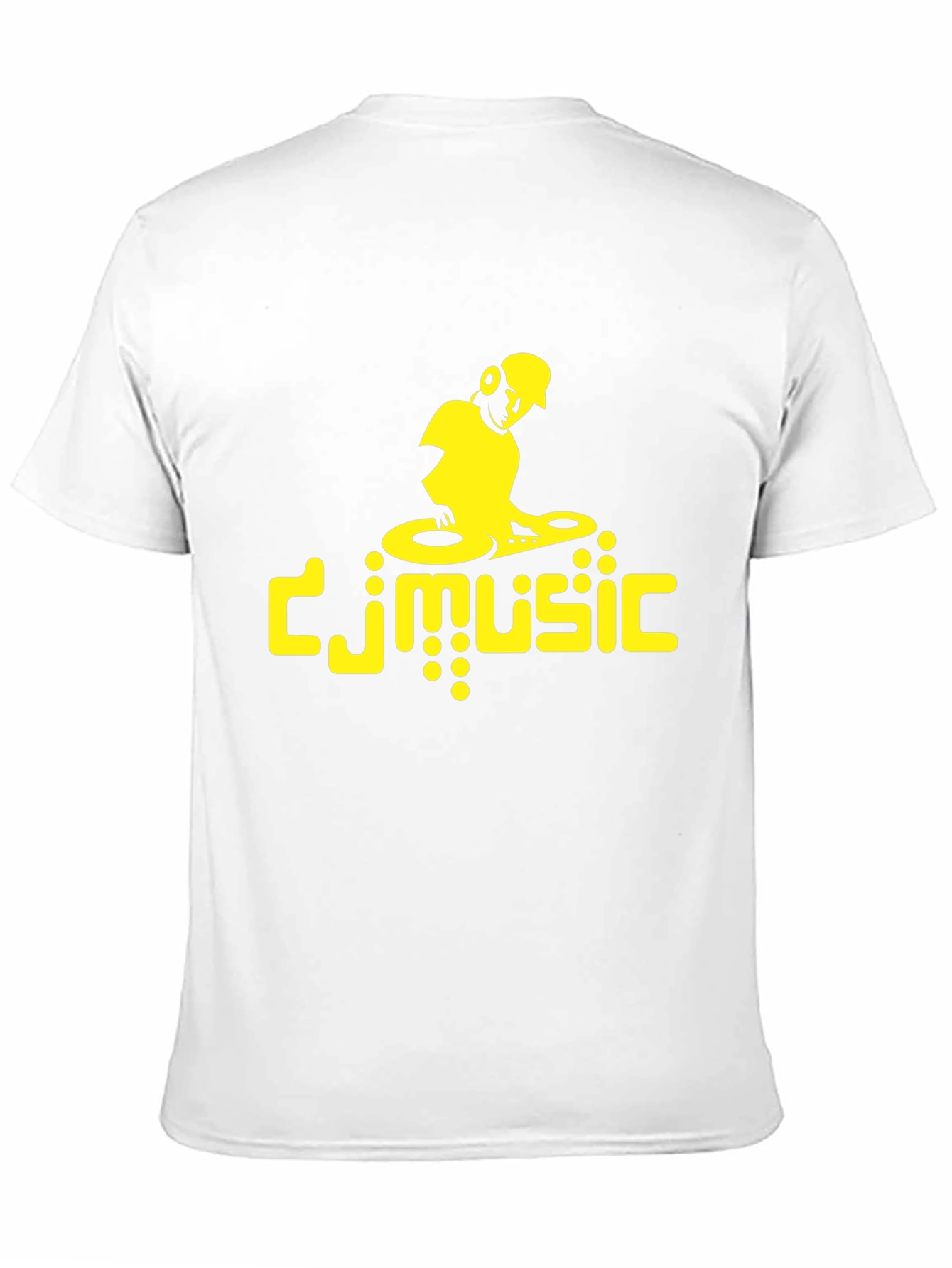 DJ Music Graphic Tee - Black