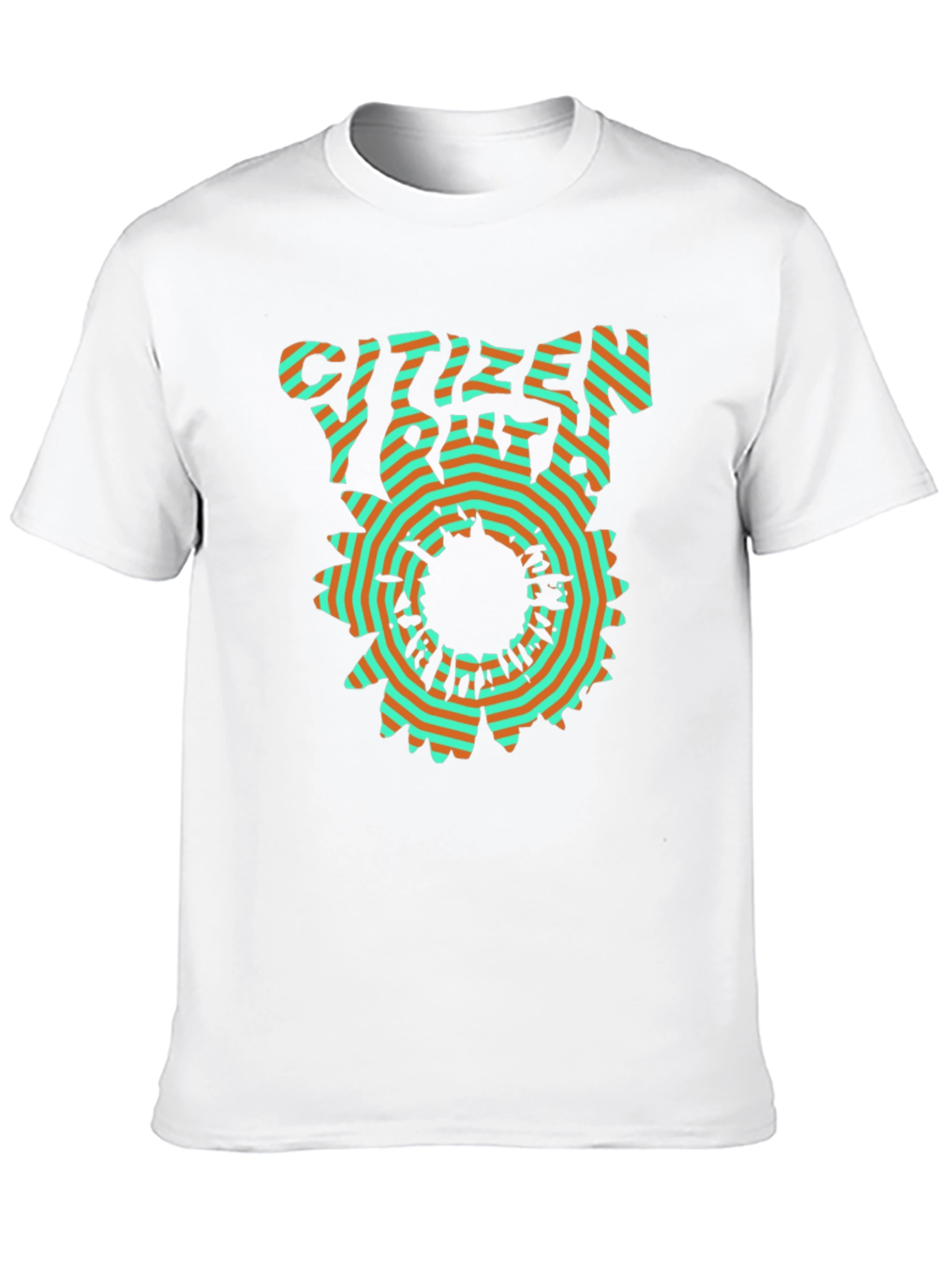 Citizen Youth Graphic Print Black T-Shirt