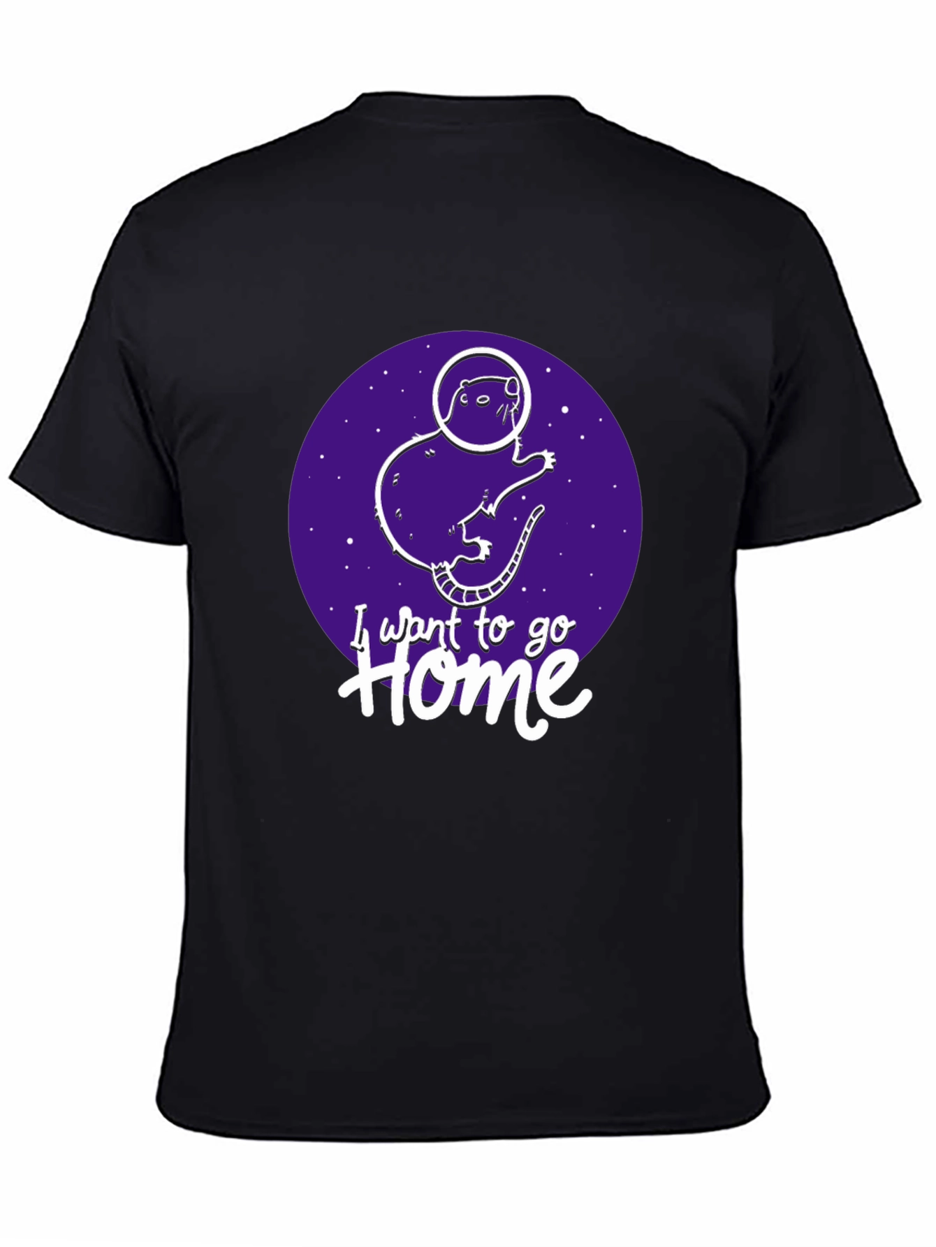Astronaut Rat Wants to Go Home T-Shirt