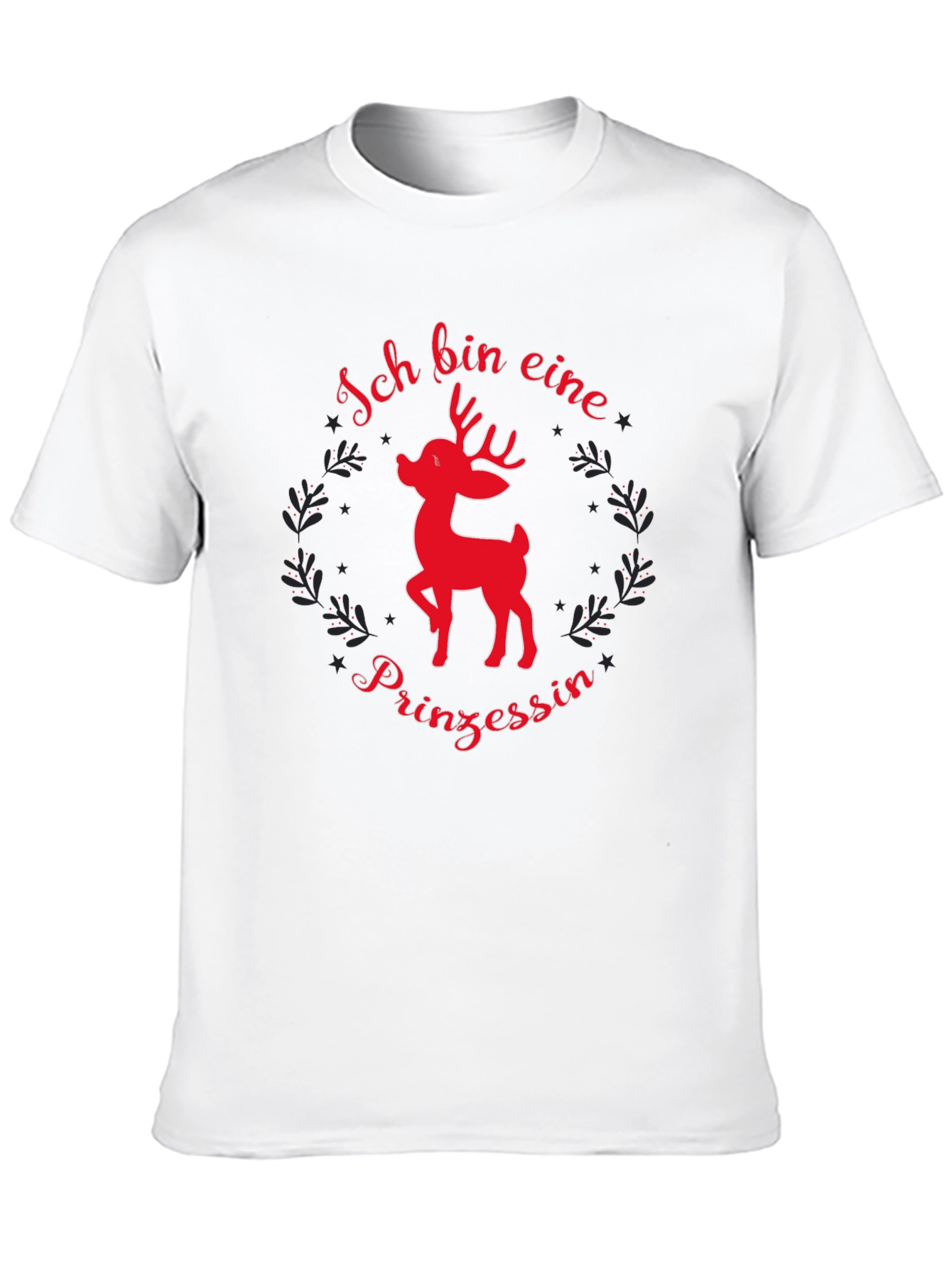 Christmas Princess Deer T-Shirt