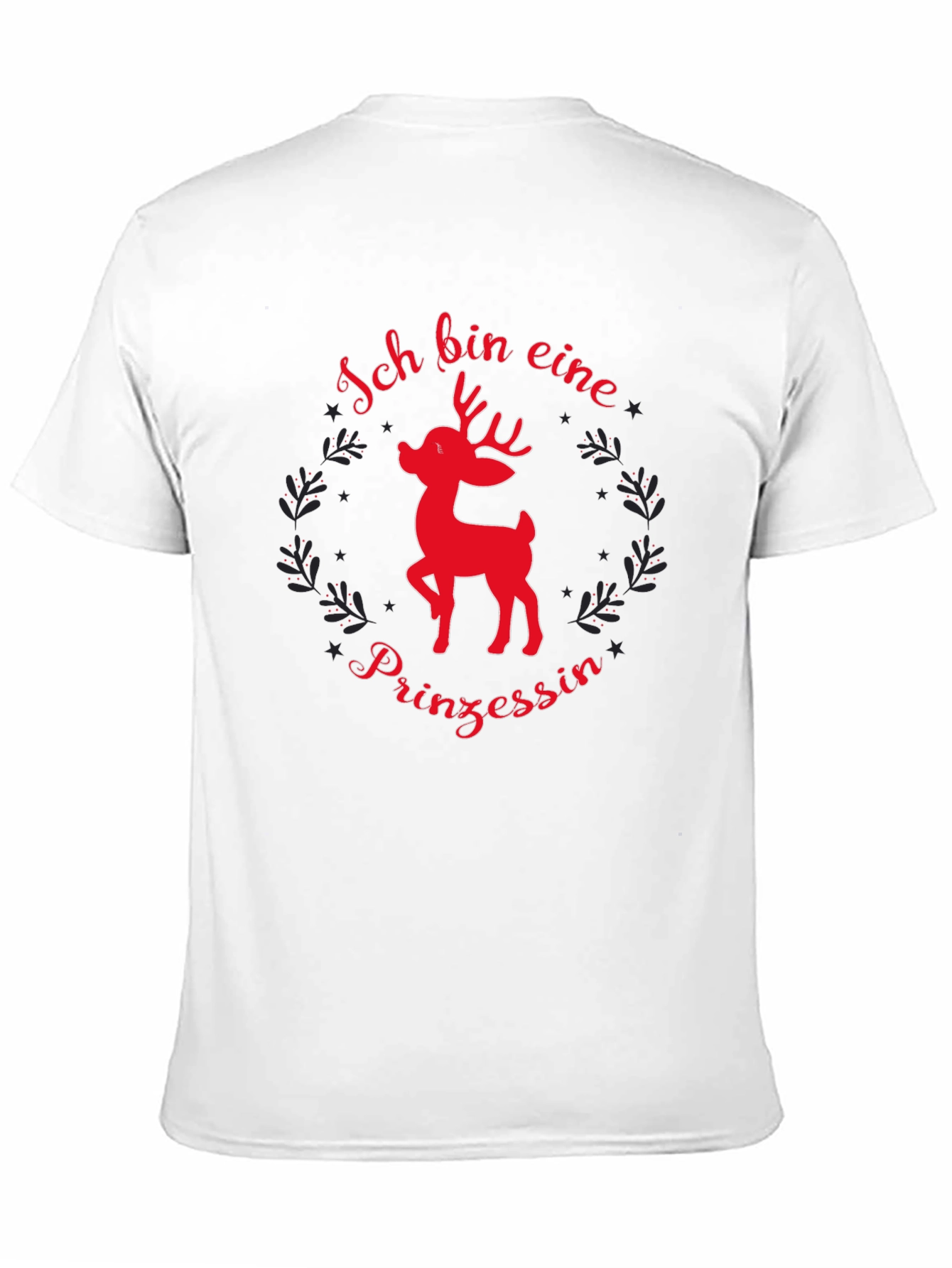 Christmas Princess Deer T-Shirt