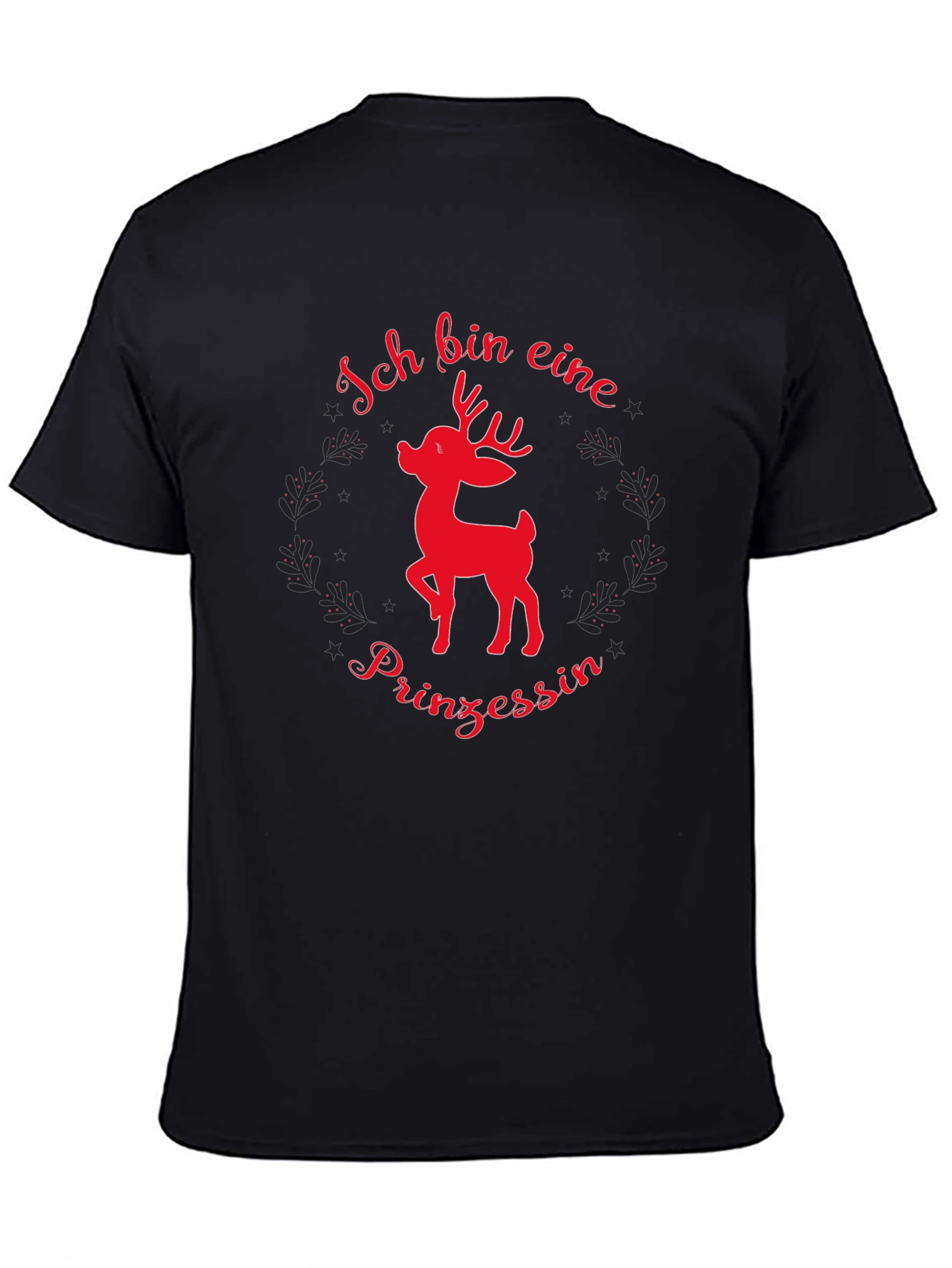 Christmas Princess Deer T-Shirt