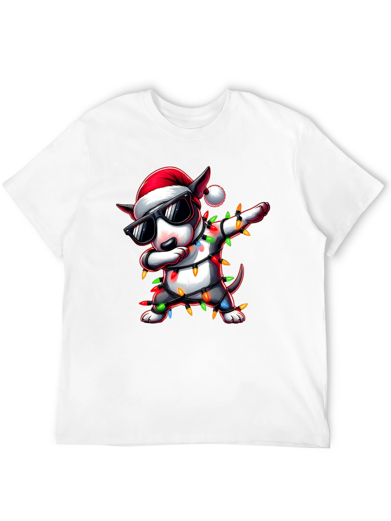 Festive Dog Christmas T-Shirt