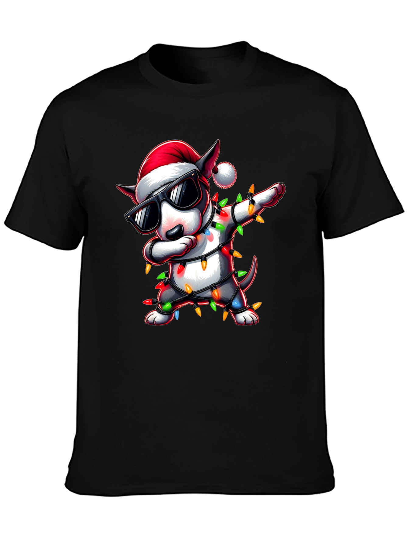 Festive Dog Christmas T-Shirt