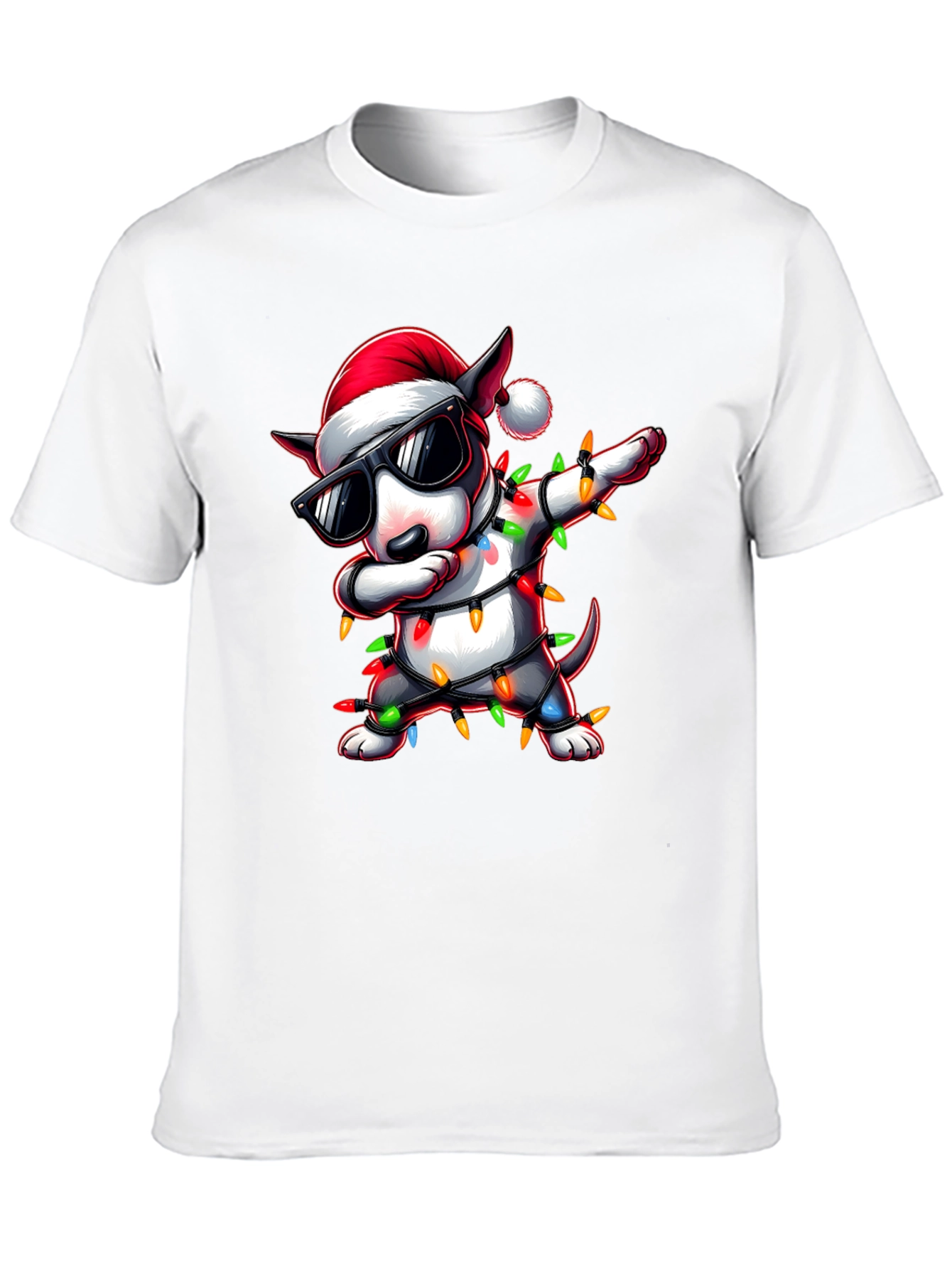 Festive Dog Christmas T-Shirt
