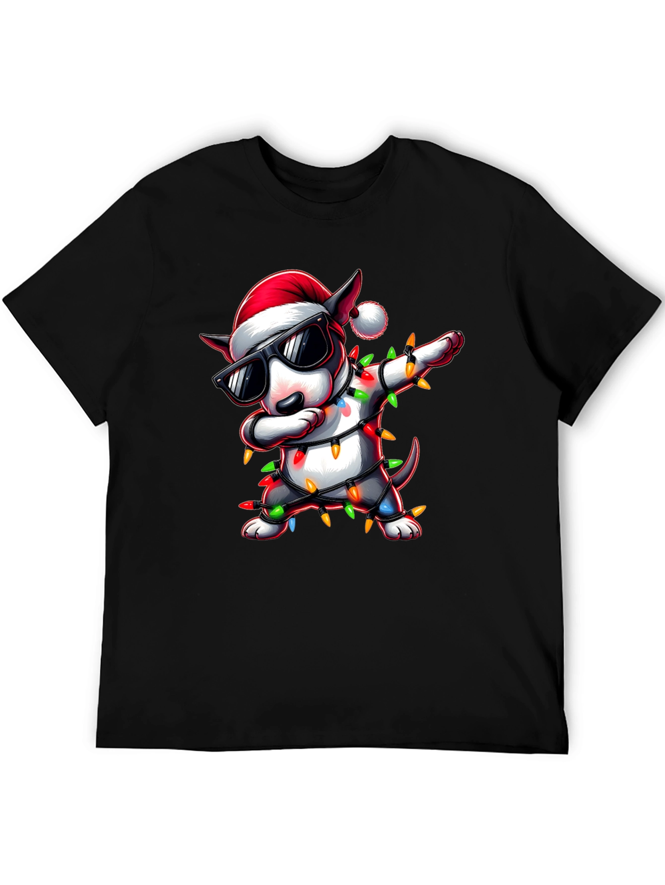 Festive Dog Christmas T-Shirt