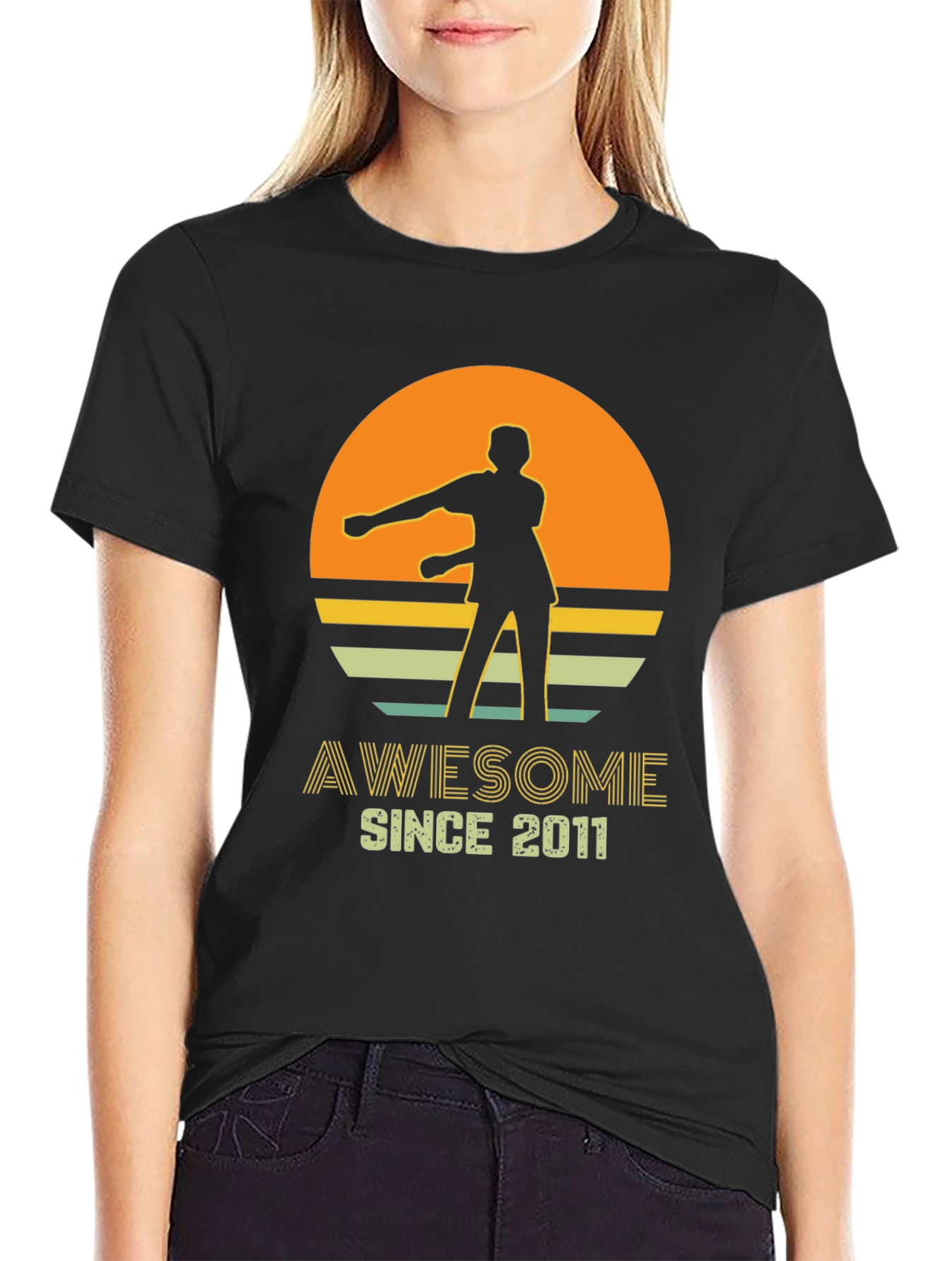 Awesome Since 2011 Graphic T-Shirt