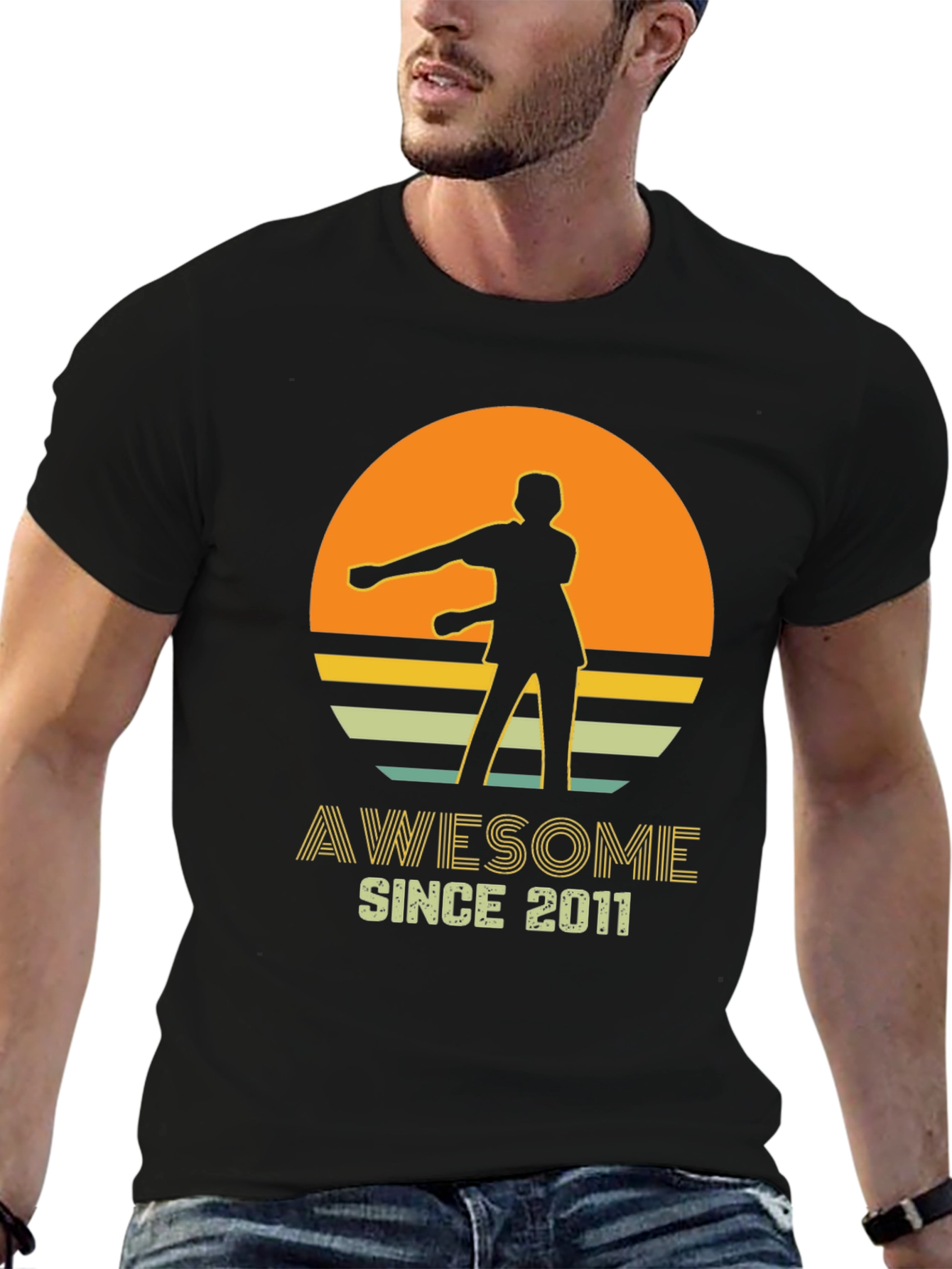 Awesome Since 2011 Graphic T-Shirt