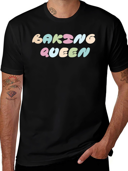 Baking Queen Black T-Shirt