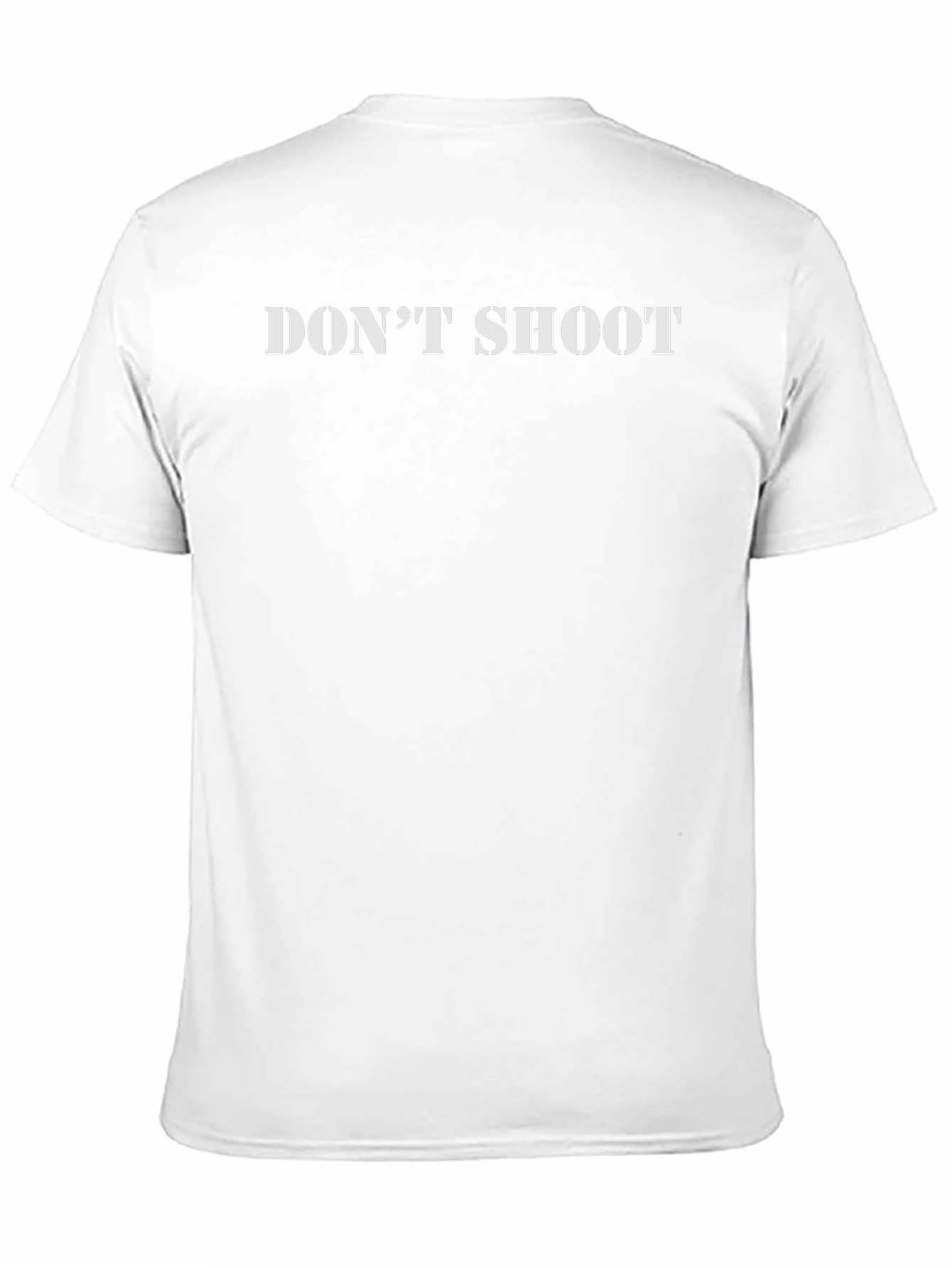 Dont Shoot Graphic Tee - Mens Black T-Shirt
