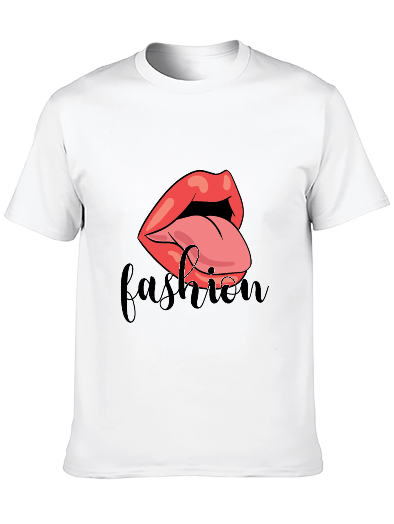 Fashion Lips Graphic T-Shirt