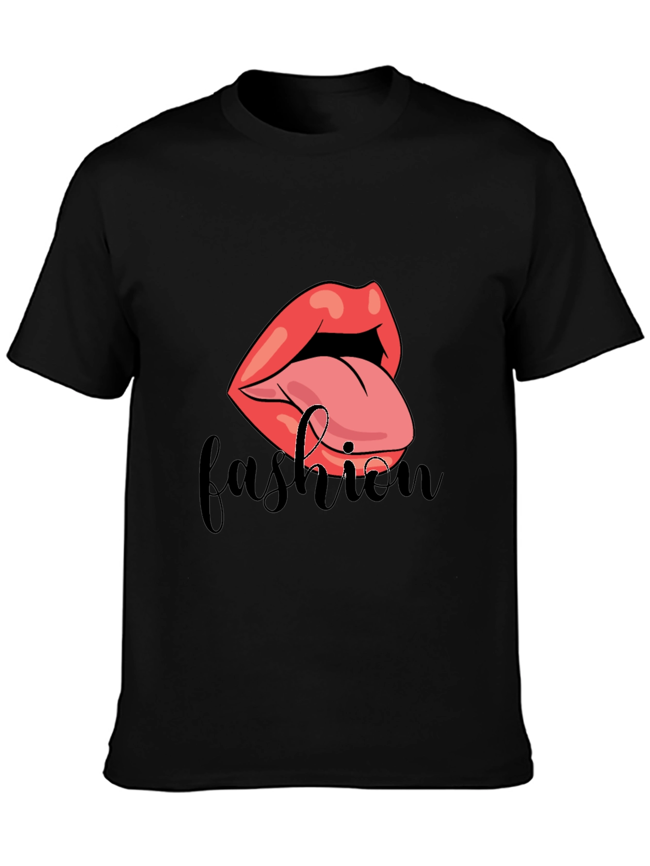 Fashion Lips Graphic T-Shirt